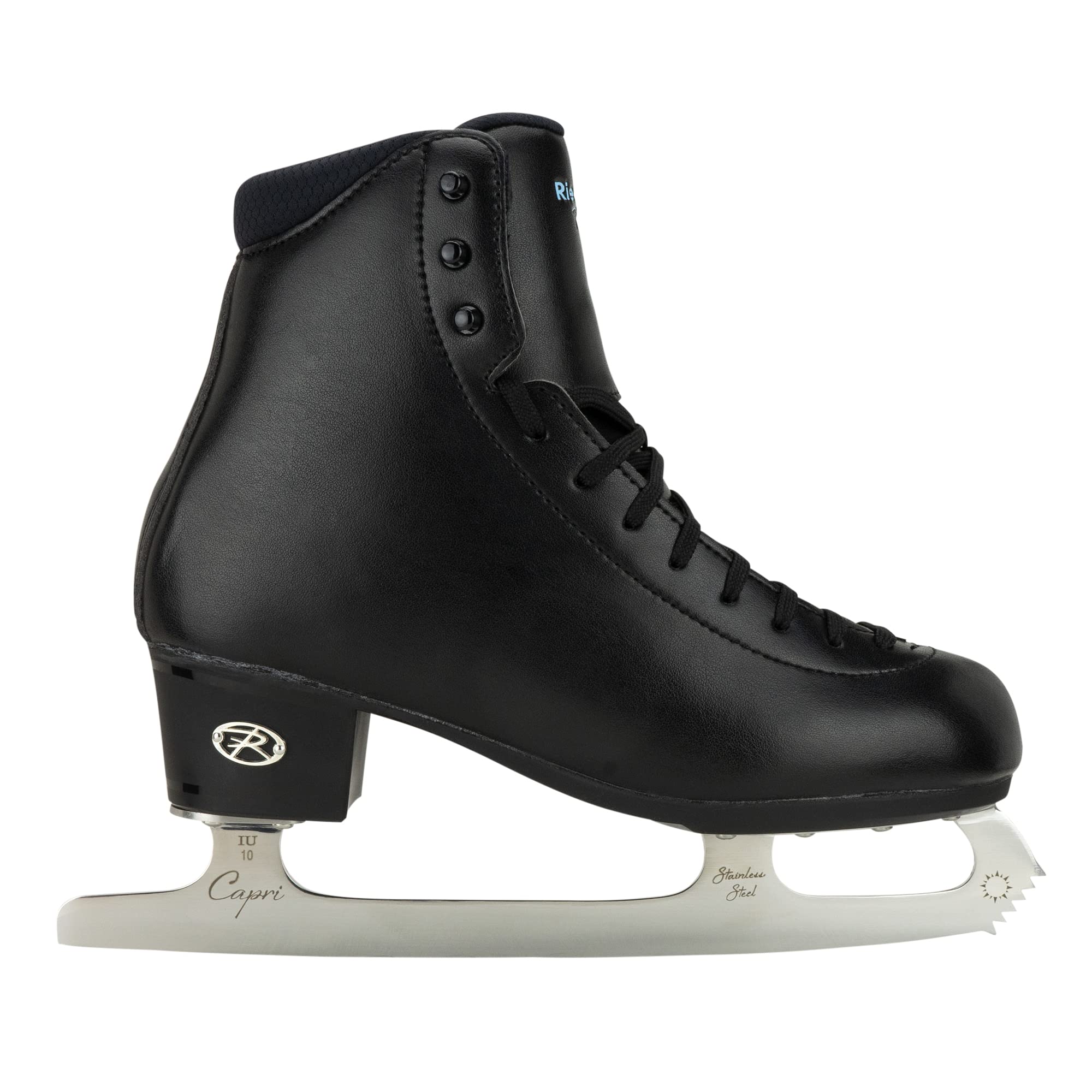 Riedell Topaz Adult Figure Skates - Stainless Steel Capri Blades for Competitive Ice Skating | Perfect for Training, Performances & Ice Shows
