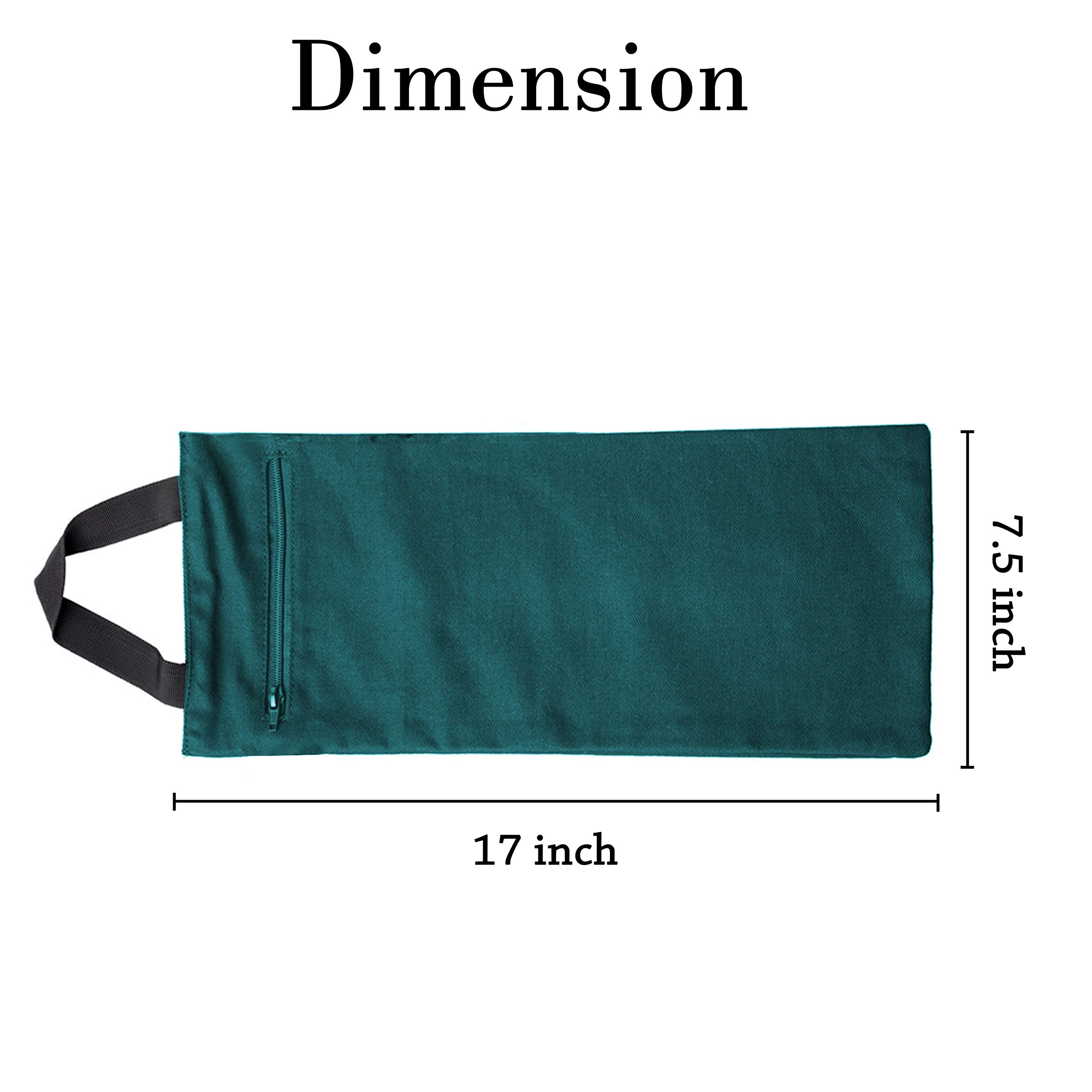 Unfilled Cotton Yoga Sand Bag for Weights & Resistance Training - Perfect for Yoga, Fitness, and Home Workouts
