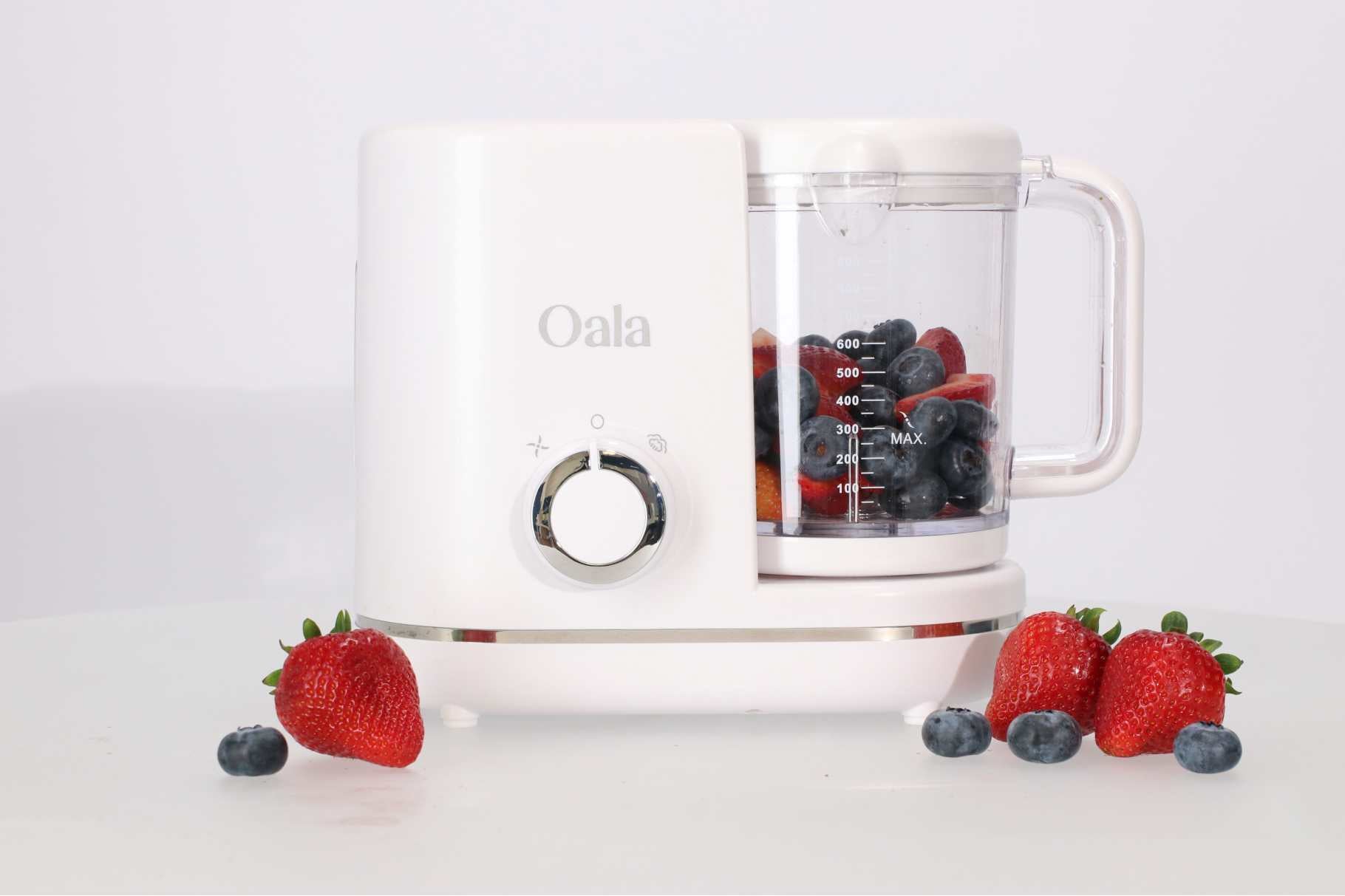 Oala Baby Food Maker - 4-in-1 Steamer Blender & Puree Maker for Homemade Baby Food | Safe BPA-Free Infant Food Processor | Perfect for Making Organic Purees, Smoothies & Toddler Meals | Ideal for New Parents & Daycare Use