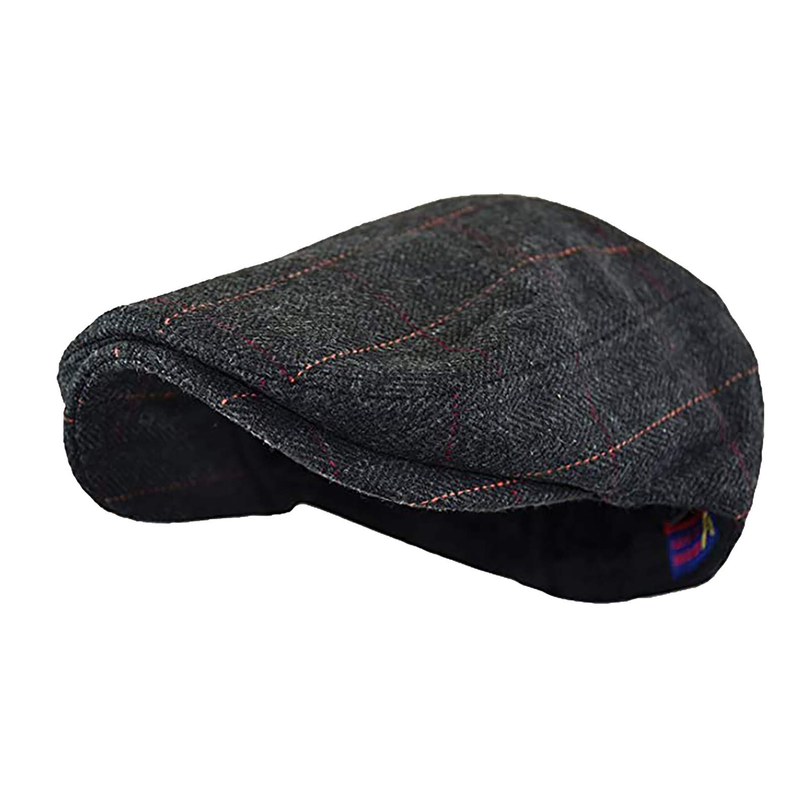 Stylish Plaid Bucket Hat for Men & Women - Soft, Breathable & Warm Winter Hat - Retro Unisex Beret for Toddlers & Adults - Perfect for Outdoor Activities, Travel & Casual Wear