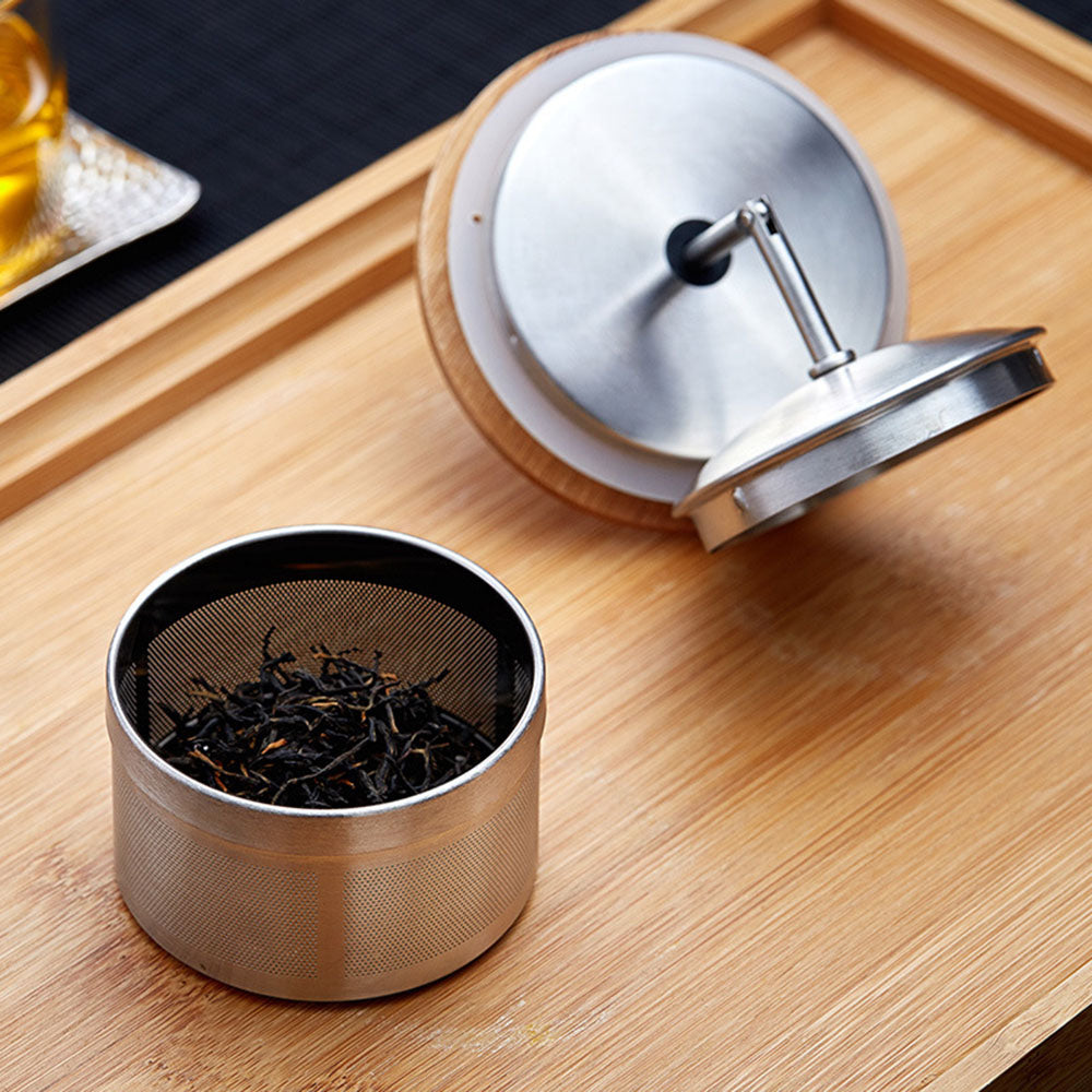 Premium Glass Teapot with Removable Stainless Steel Infuser - Perfect for Loose Leaf Tea, Herbal Tea & Iced Tea Brewing - Ideal for Home, Office & Gift Giving