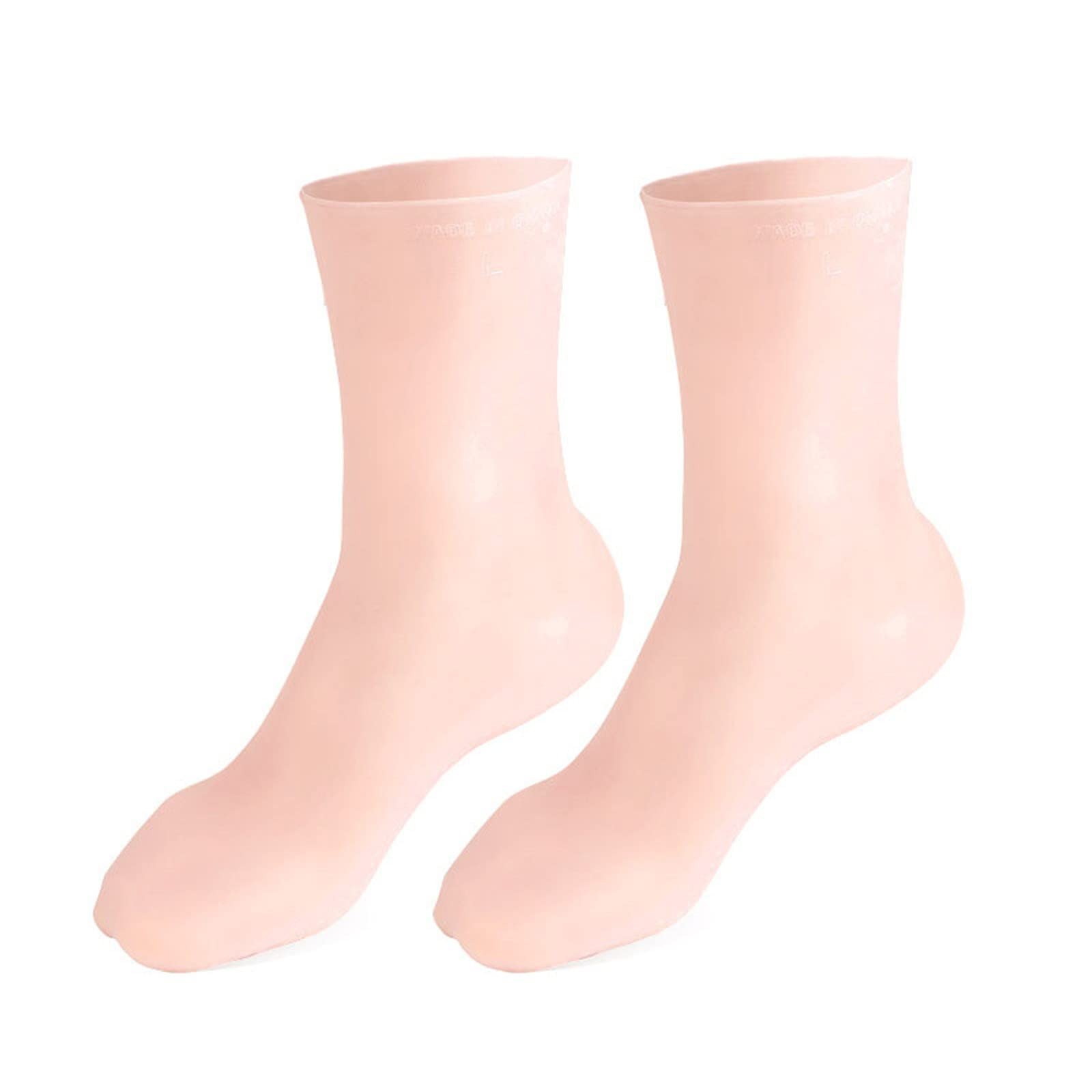 Exfoliating Cracked Heel & Dry Skin Repair Socks - Moisturizing Foot Care for Soft Smooth Feet - Perfect for Pedicures & At-Home Spa Treatments