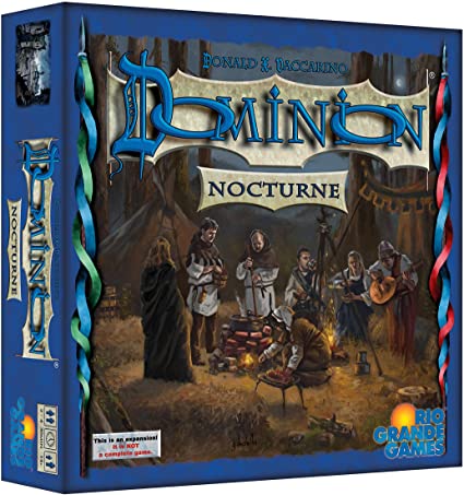 Dominion Nocturne Expansion - Strategic Board Game for Family & Friends - Perfect for Game Nights & Party Gatherings
