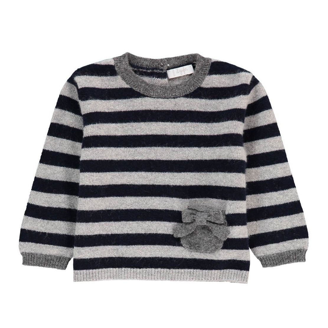 il gufo Women's Knit Sweater MA177-EM220 - Cozy Winter Pullover for Casual Outings & Office Wear