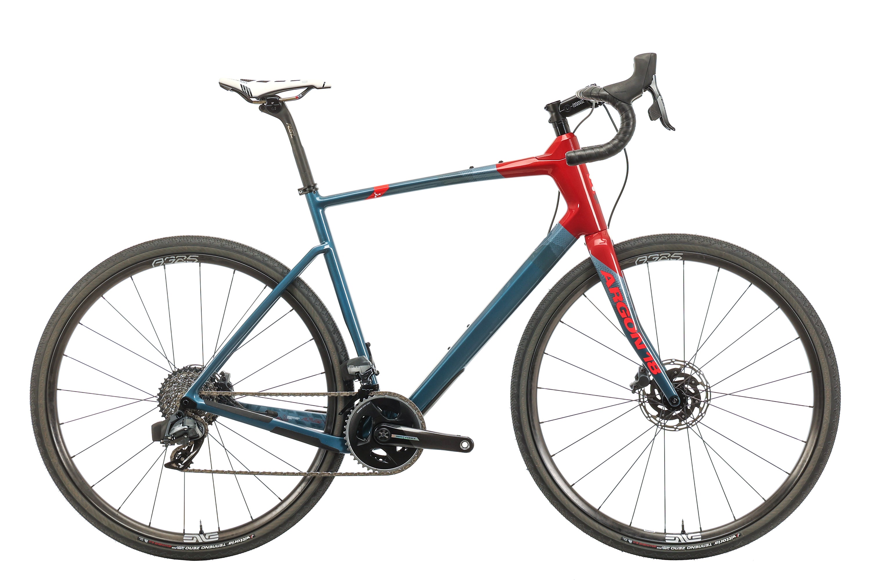 Argon 18 Dark Matter Force AXS Gravel Bike 2022 - Large Size | High-Performance Carbon Frame for Off-Road Cycling & Adventure Racing | Perfect for Trail Riding, Bikepacking & Endurance Events