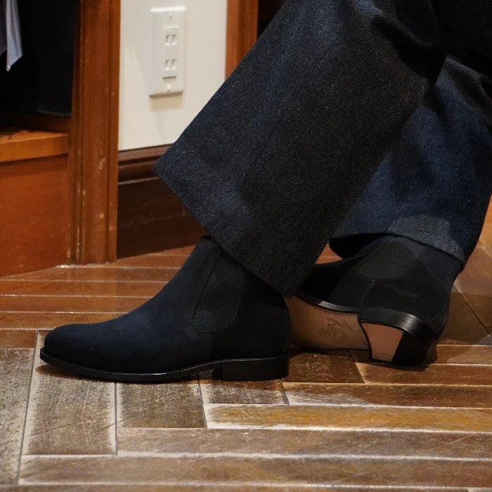 Premium Men's Chelsea Boots 99034 - Waterproof Leather Ankle Boots for Casual & Dress Wear | Comfortable Slip-On Style for Work, Travel & Everyday Outfits
