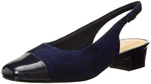 Navy Suede