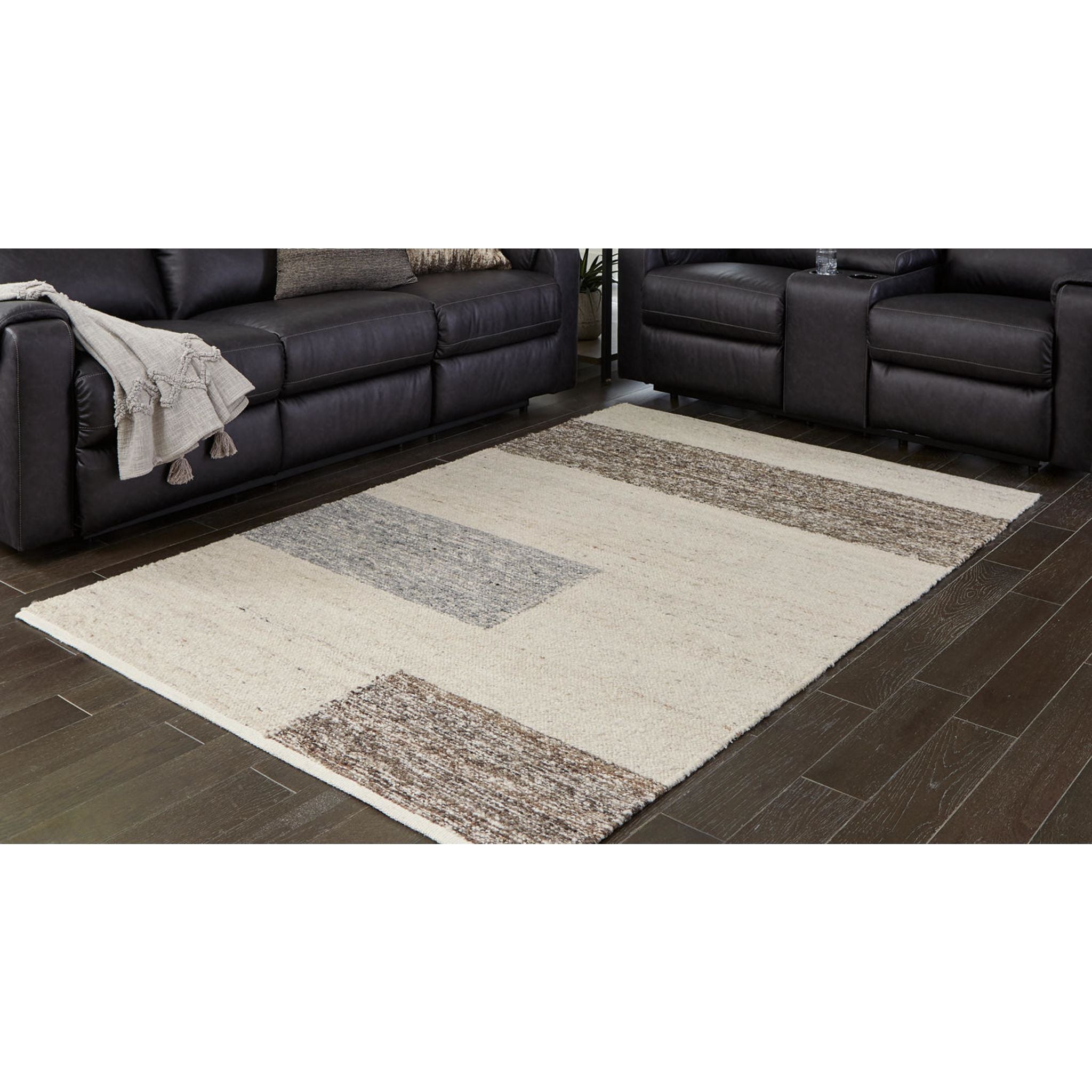 Barus 5x7 Area Rug - Soft Modern Non-Slip Living Room Rug for Home Decor, Bedroom, Office | Easy to Clean & Durable Floor Carpet