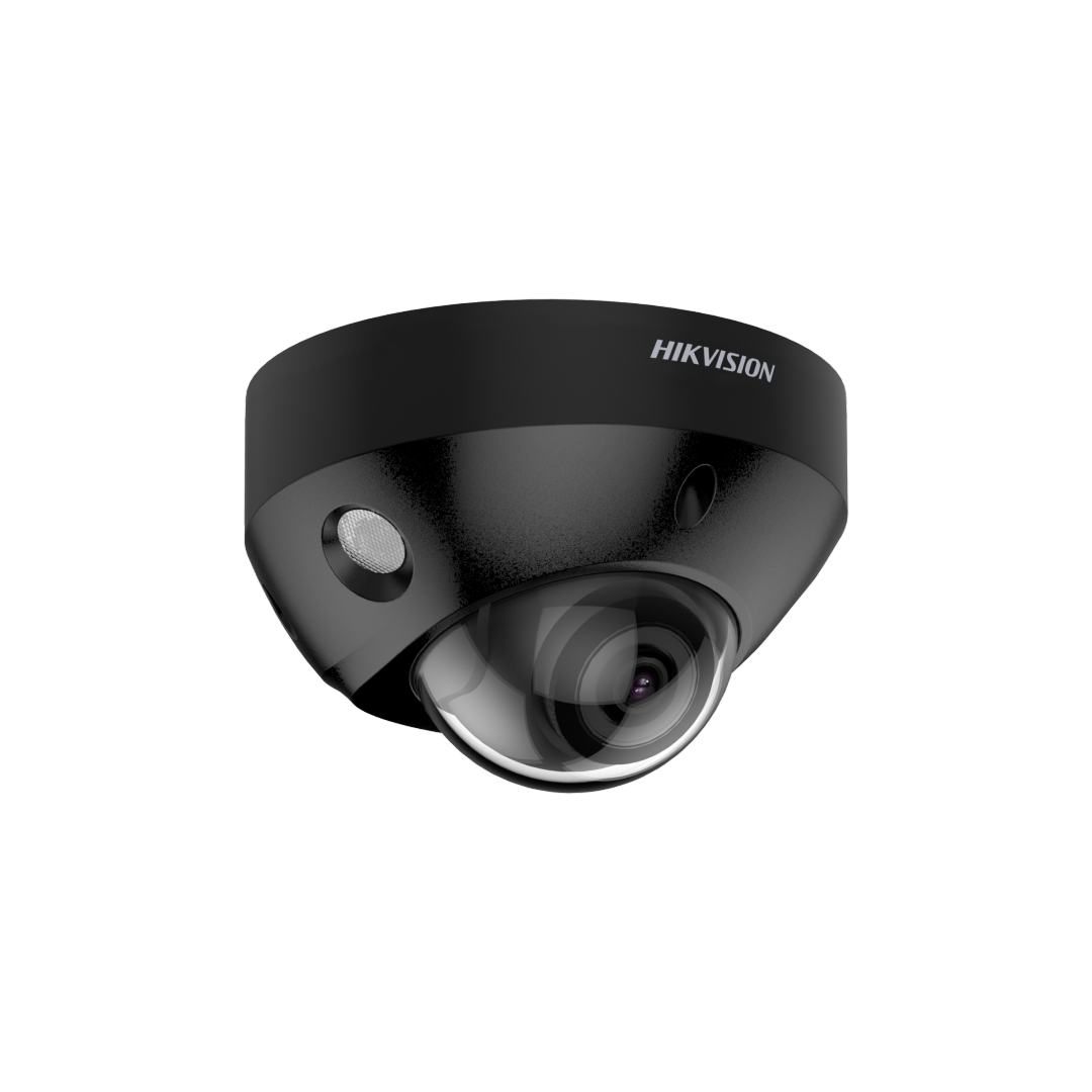 Hikvision DS-2CD2546G2-IS 4MP Mini Dome Security Camera with PoE, IR Night Vision, Built-in Microphone & SD Card Slot - Indoor/Outdoor Surveillance for Home & Business Security