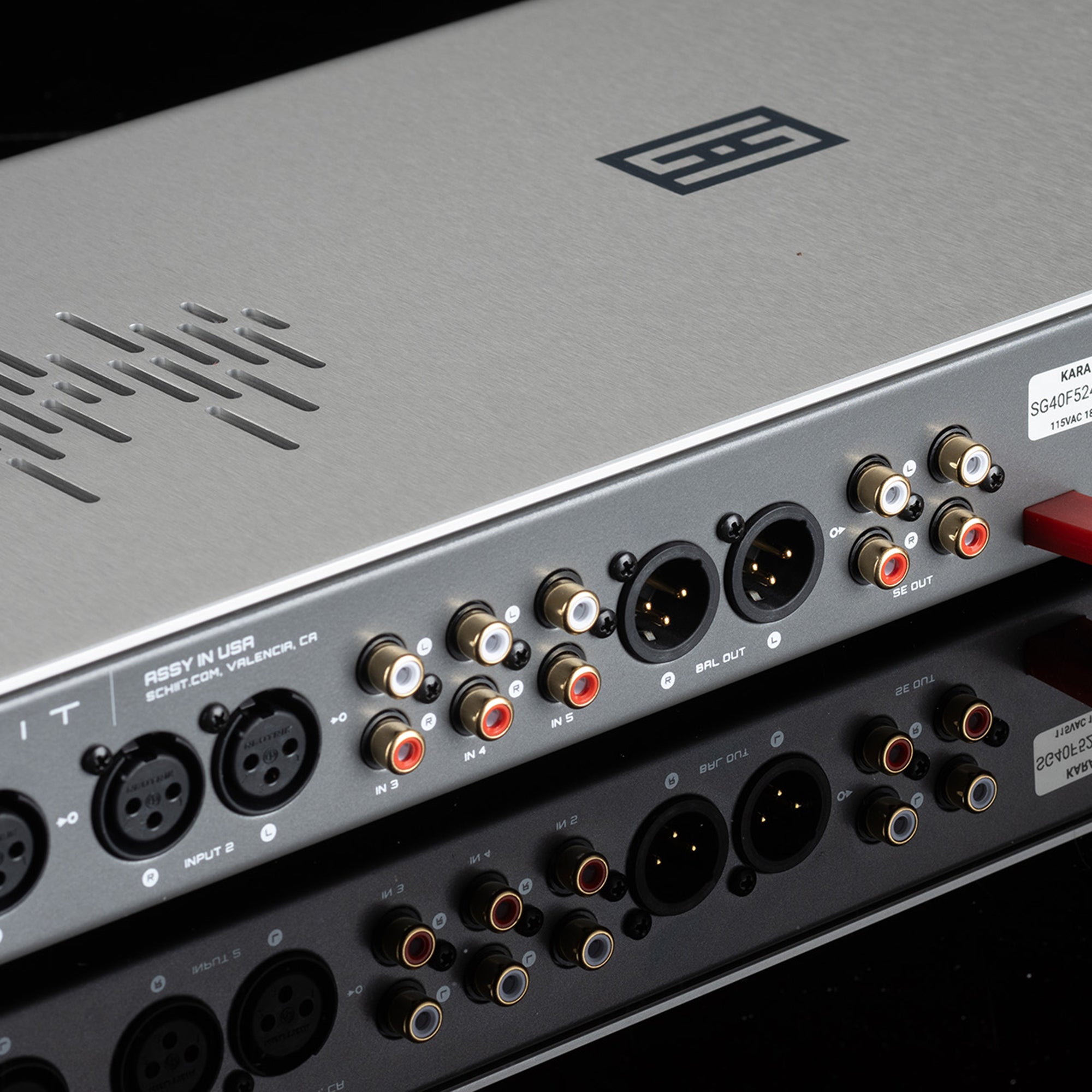 Schiit Audio Kara F Preamp & Headphone Amplifier - High-End Audio Equipment for Home Studio & Audiophile Listening