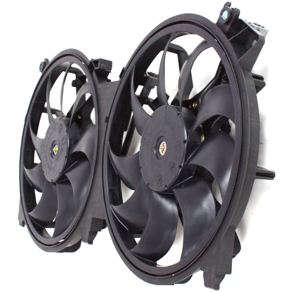Nissan Altima Radiator Fan Assembly 2007-2011 | Compatible with Coupe & Sedan Models | OEM Part # 21481JA100, NI3115134 | Perfect Cooling Solution for Hot Weather & Stop-and-Go Traffic