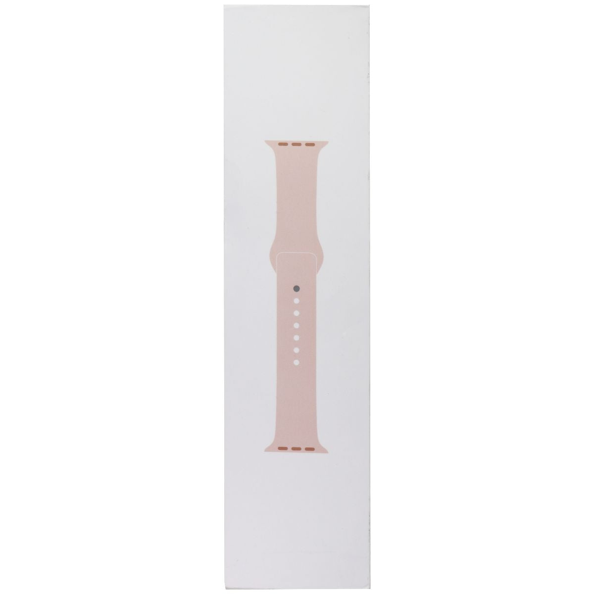 Apple Watch 40mm Sport Band - Compatible with 38mm/40mm Cases, Soft Silicone Strap, Light Pink Sand Color - Perfect for Workouts, Running & Everyday Wear