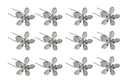 Prime Hair Accessories Juda Pin - 12-Pack Hair Pins for Women & Girls (25g) - Secure Bun & Updo Hairstyles for Work, Wedding & Everyday Use