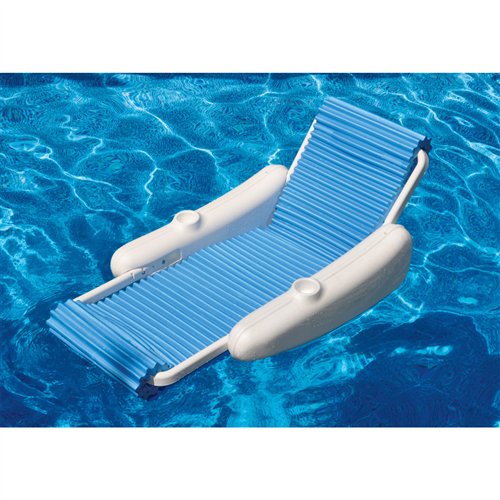 SWIMLINE ORIGINAL 10030M Sunchaser EVA Float Luxury Pool Lounger Chair - Premium Molded Frame & Pontoon Design for Adults - Durable Inflatable Pool Floats for Relaxation - Perfect for Swimming Pools, Lakes, and Beach Vacations