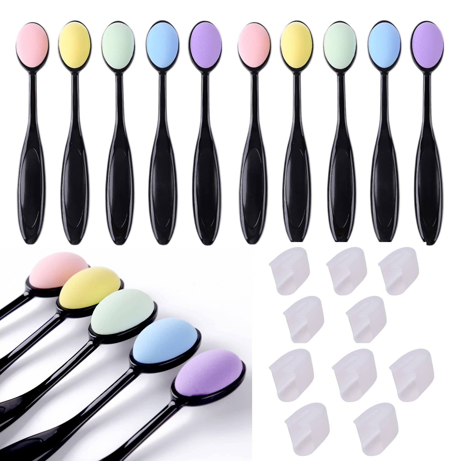 15-Piece Ink Blending Brushes Set - 1.2 Inch Blender Tools for Card Making, Scrapbooking, Paper Crafts & Watercolor Painting - Perfect for DIY Artists & Crafters