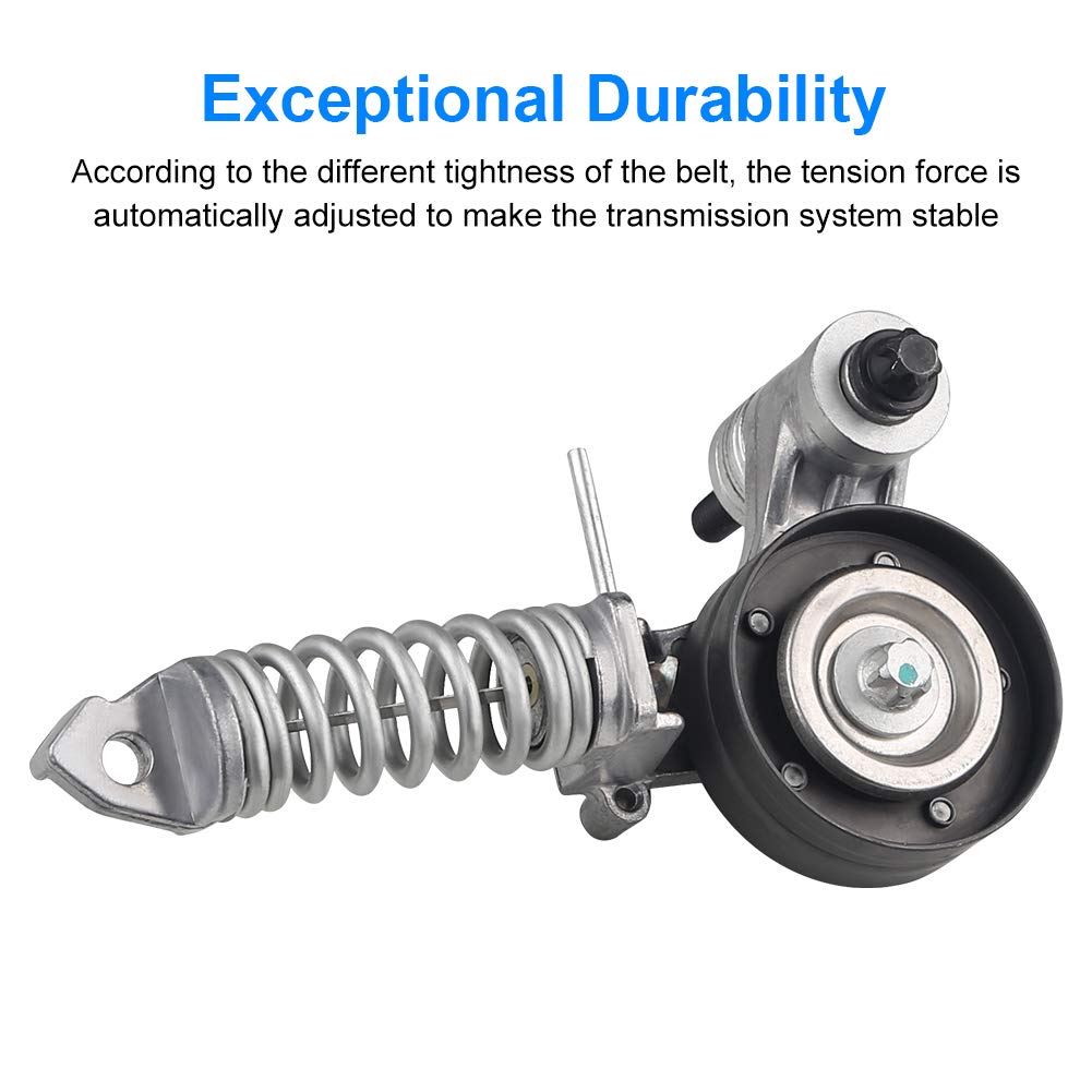 **WATERWICH Drive Belt Tensioner Compatible with Chevy Cruze, Sonic, Trax & Buick Encore 1.4L - Replacement for 25195388, 55565236 - Perfect for Engine Maintenance & Smooth Performance**