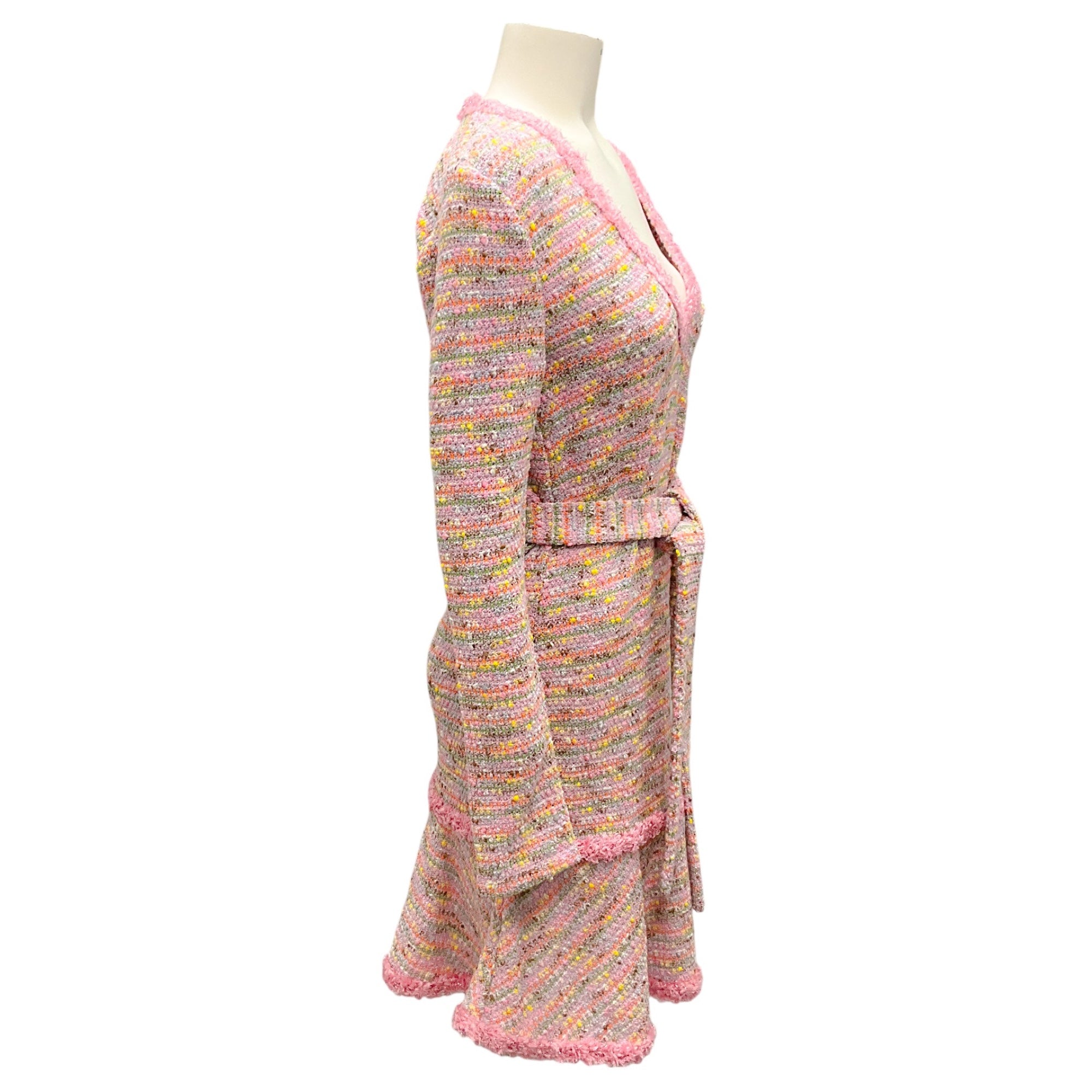Alexis Pink Multi Cherry Blossom Elouise Dress - Floral Print Women's Summer Dress for Casual Wear, Date Night & Special Occasions