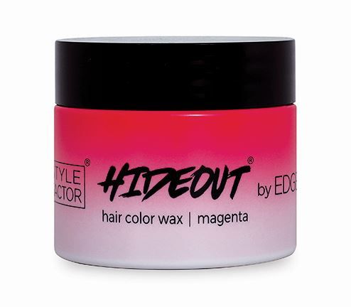 Hideout Temporary Hair Color Wax - Vibrant & Washable Hair Styling for Parties, Halloween & Cosplay