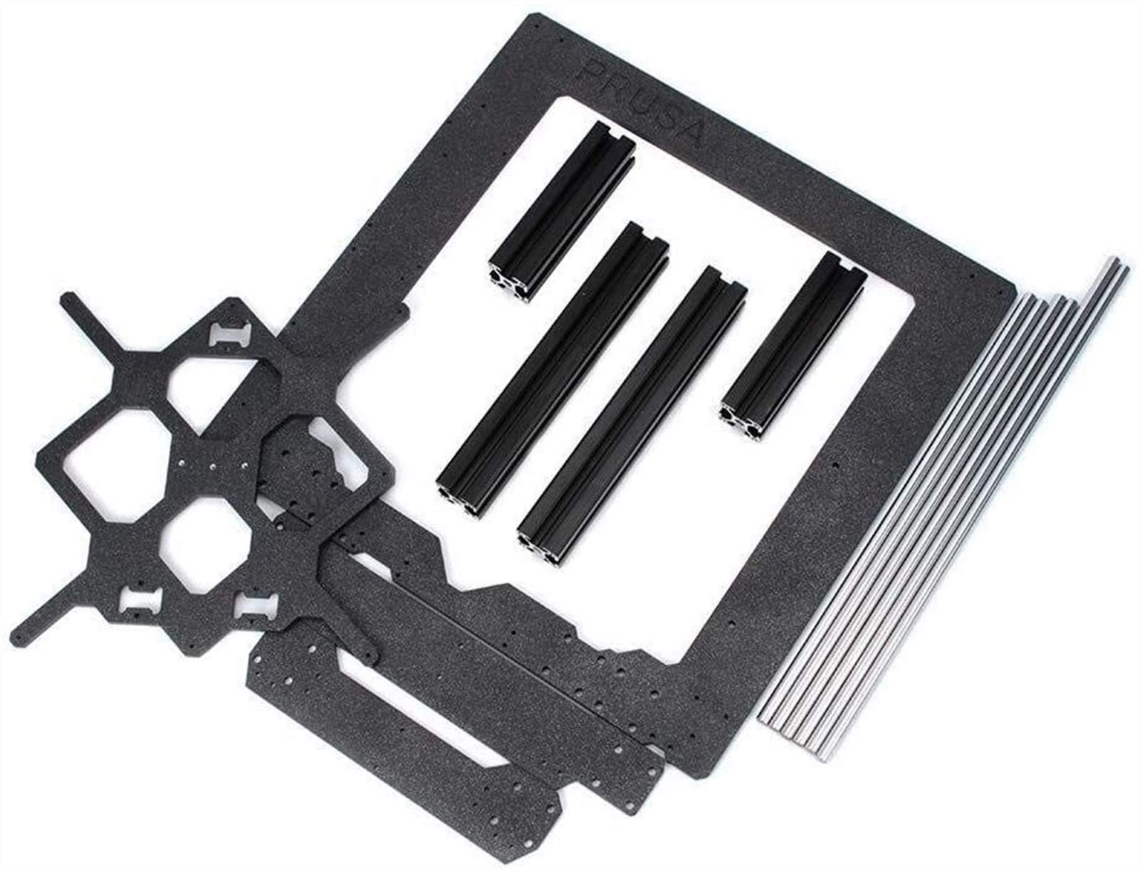 Original Prusa I3 Mk3 3D Printer Parts - Aluminum Frame & Smooth Rods Kit - High Precision Replacement Parts for 3D Printing - Perfect for DIY Repairs & Upgrades