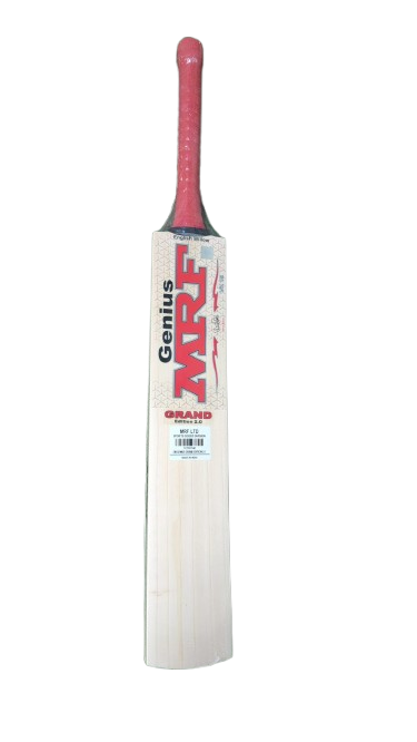 MRF Genius Grand Edition 2.0 Cricket Bat - Premium English Willow UK Model for Professional Cricket Players | Perfect for Matches, Practice & Tournament Play