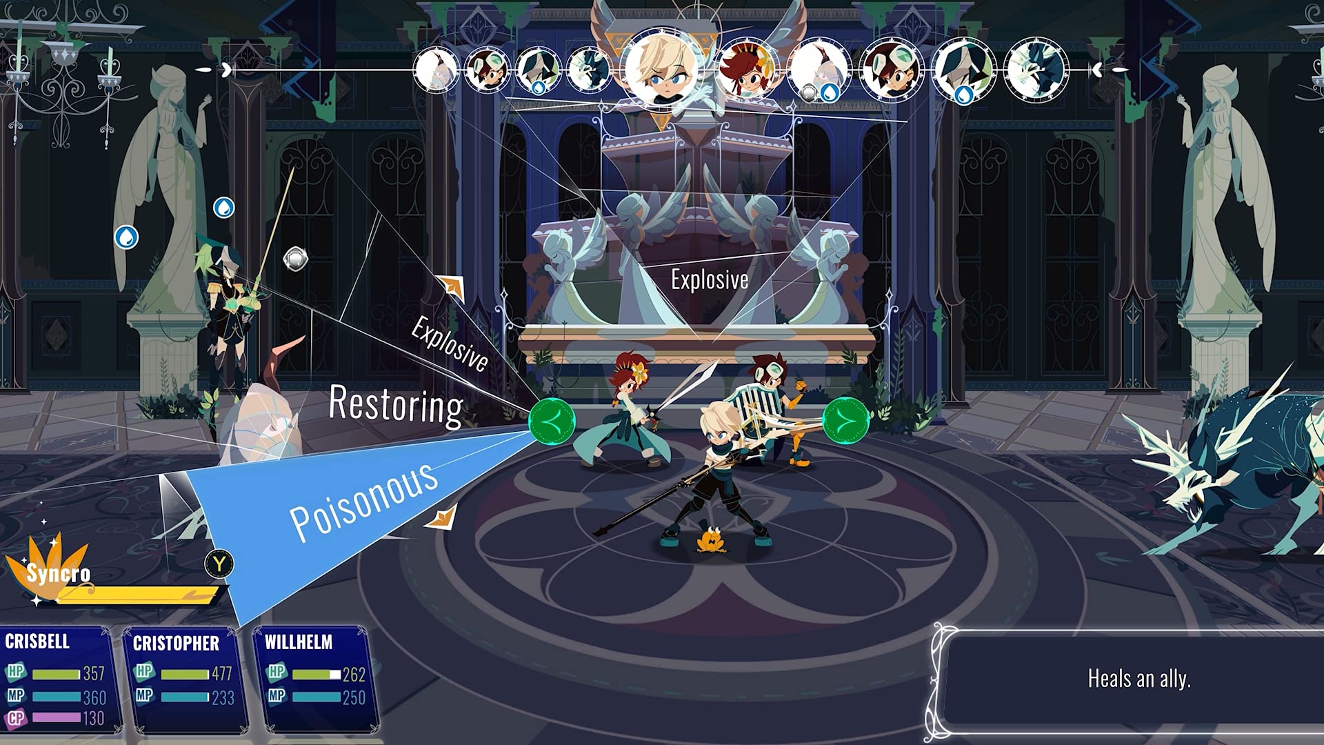 Cris Tales for Nintendo Switch (NSW) - JRPG Adventure Game | Time-Bending Fantasy RPG | Perfect for Single-Player Storytelling & Handheld Gaming On-The-Go
