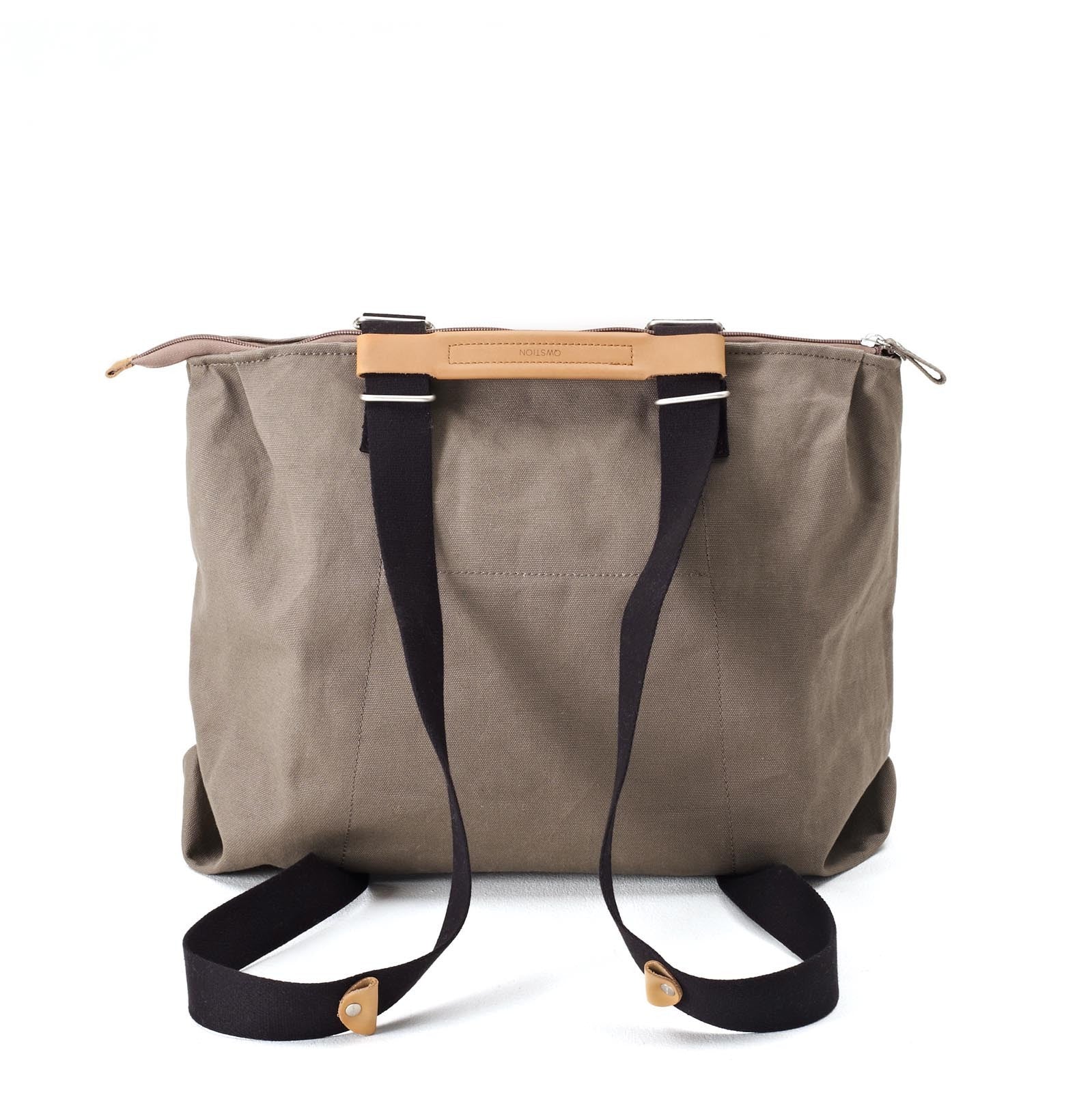 Qwstion Simple Ziptote - Stylish & Durable Reusable Shopping Tote Bag for Groceries, Travel & Everyday Use