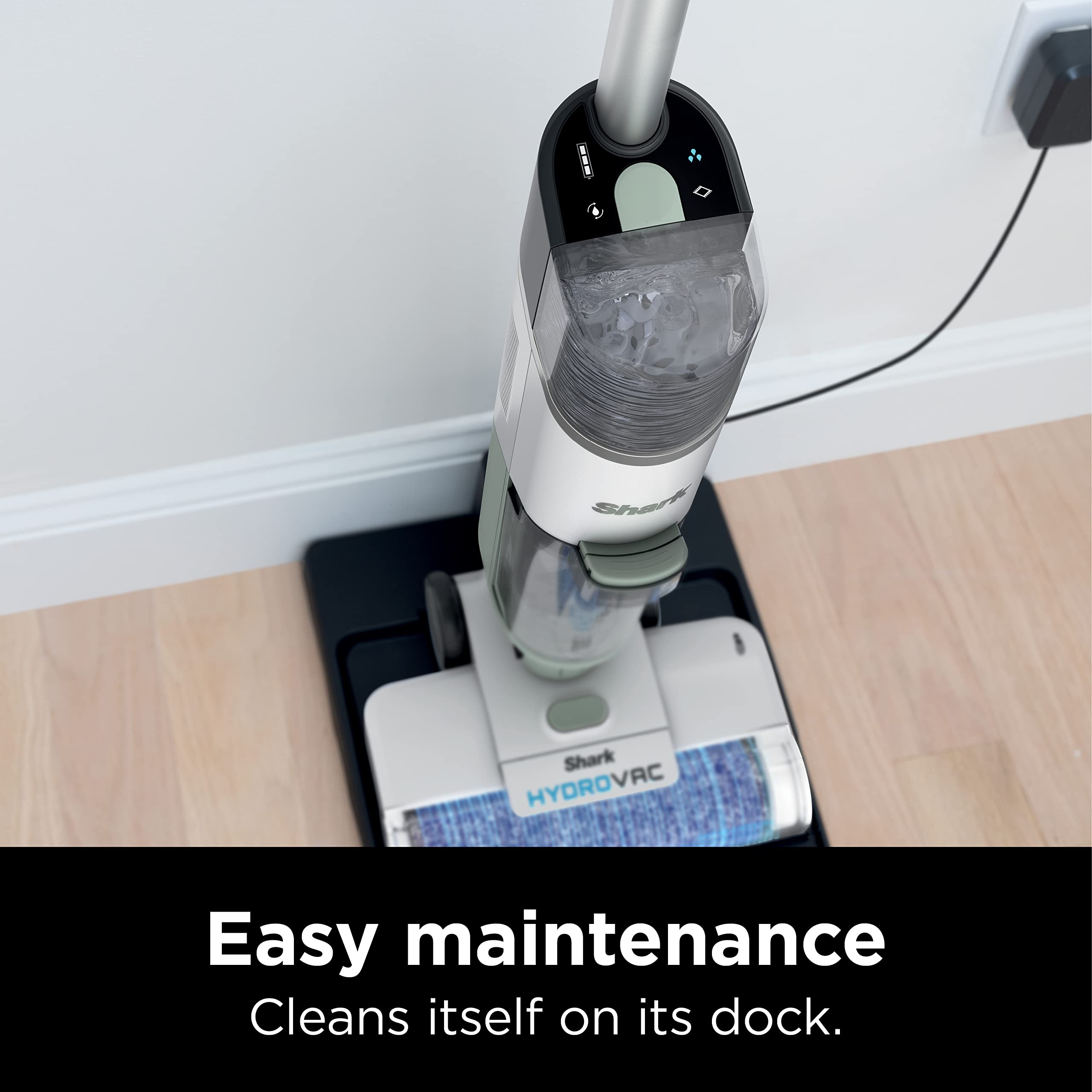 Shark AW302 HydroVac Cordless Pro XL 3-in-1 Wet Dry Vacuum Cleaner | Light Green | Large Capacity | Renewed | Perfect for Hardwood Floors, Carpets & Pet Hair Cleaning
