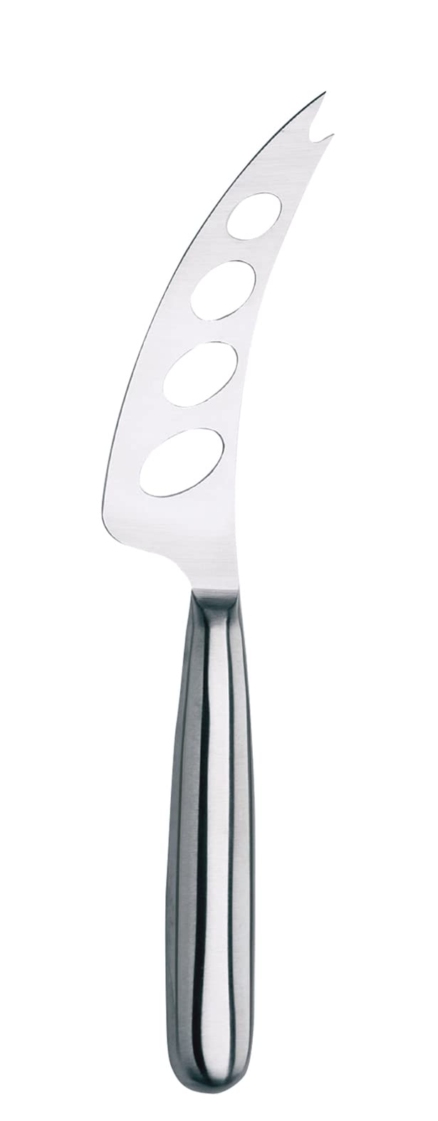 Premium Swissmar Moist Cheese Knife - Stainless Steel Blade with Holes for Smooth Slicing - Perfect for Soft Cheeses, Parties & Charcuterie Boards