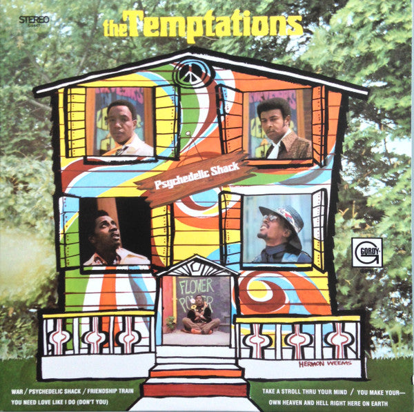 The Temptations - Psychedelic Shack Vinyl LP Album (Limited Edition Reissue, Near Mint Condition) - Perfect for Record Collectors & Soul Music Lovers