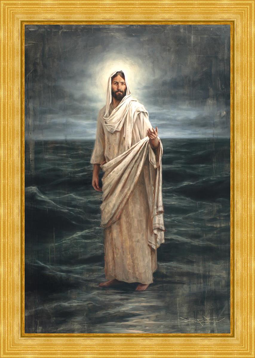 Come Be Not Afraid Large Wall Art - Inspirational Christian Home Decor for Living Room, Bedroom & Office - Perfect Gift for Faith-Based Interiors