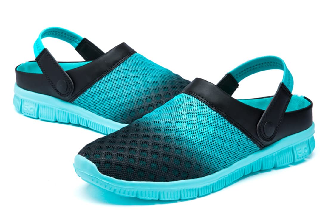 Axcone Unisex Garden Clogs - Breathable Mesh Summer Slippers for Men & Women - Lightweight Non-Slip Outdoor Beach Sandals - Perfect for Gardening, Poolside, and Beach Vacations