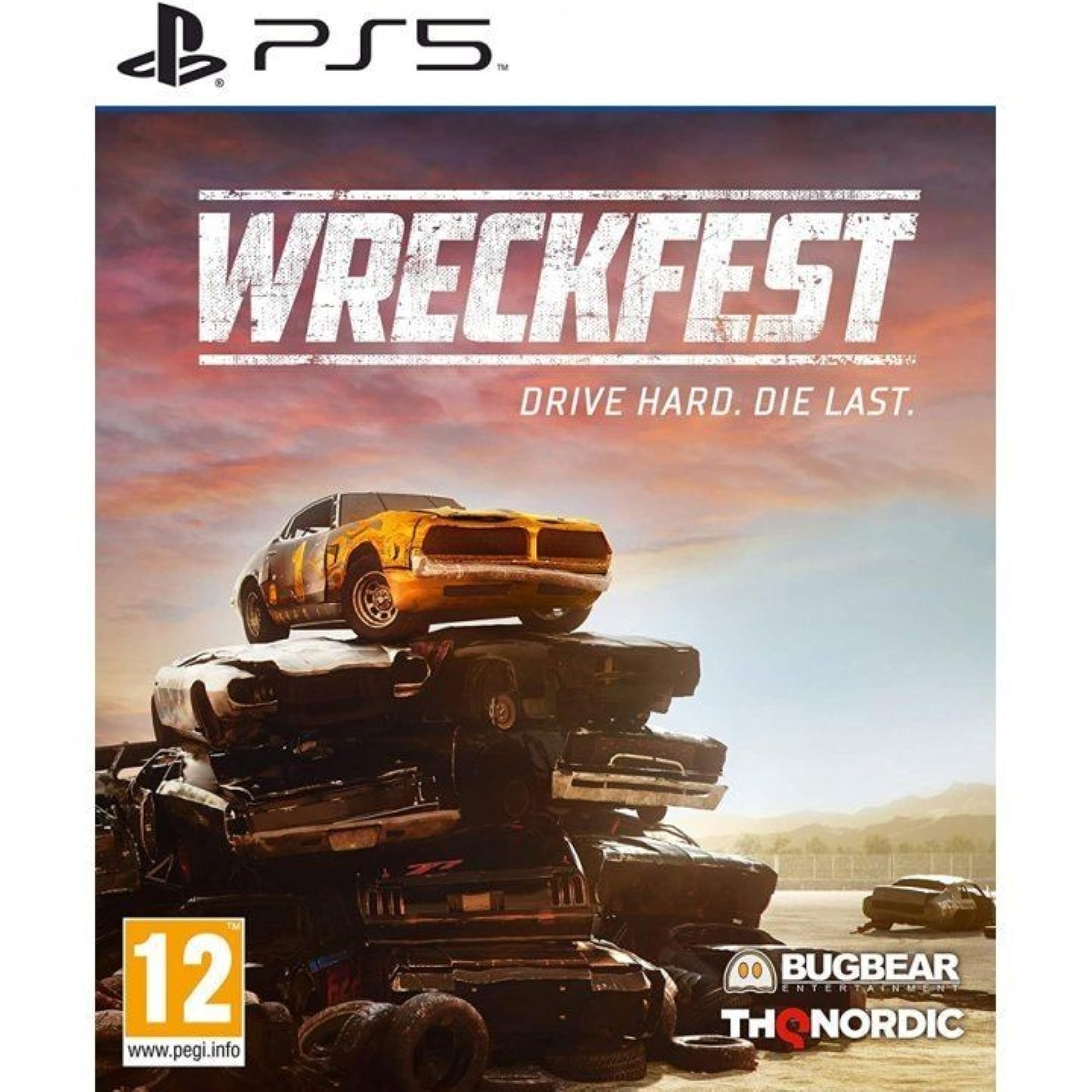 Wreckfest PS5 Game - High-Speed Racing & Demolition Derby Action | Best for Competitive Multiplayer & Single-Player Destruction
