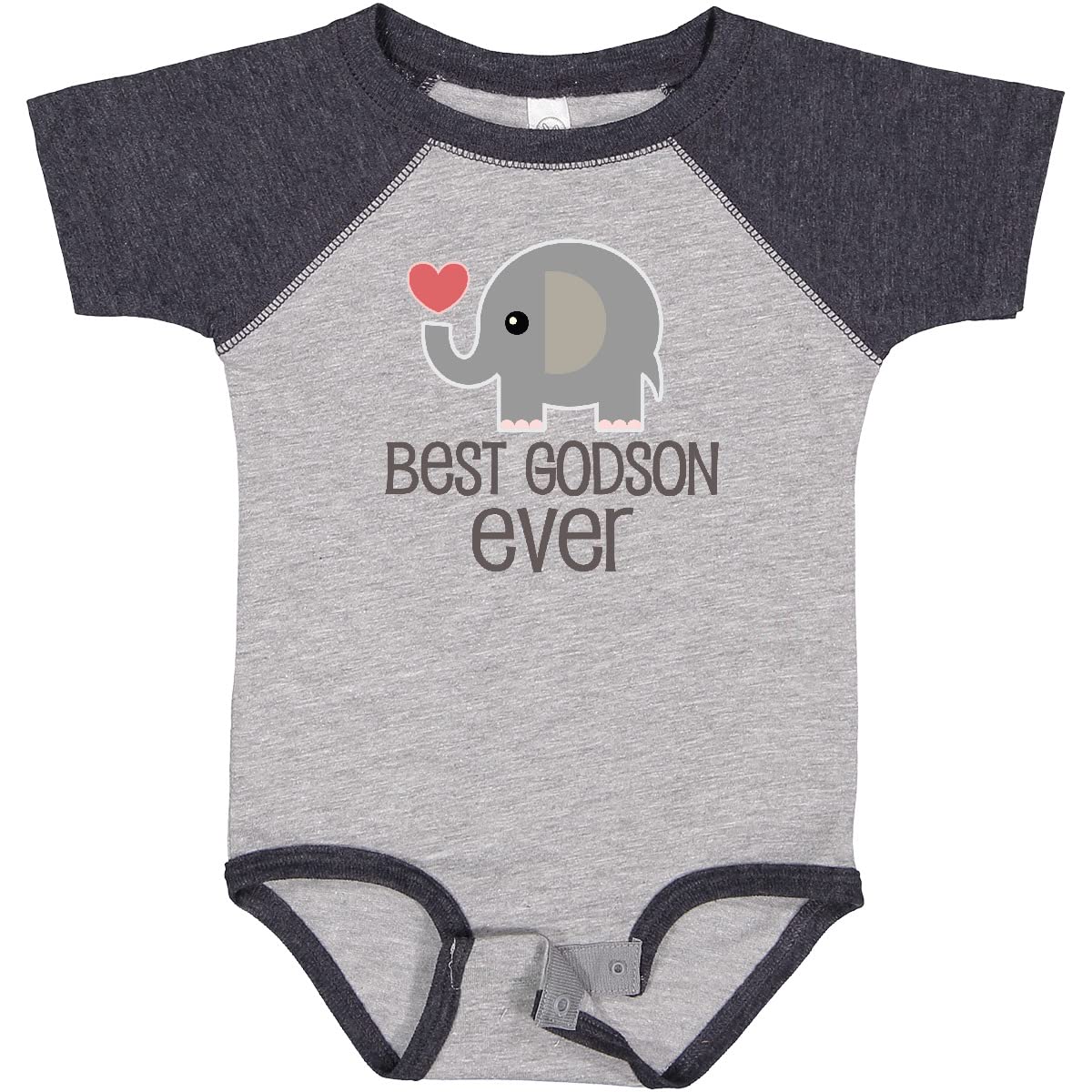 Inktastic Best Godson Baby Boy Bodysuit - Soft Cotton Onesie for Newborns, Infants & Toddlers - Perfect for Baptism, Christening & Family Photos