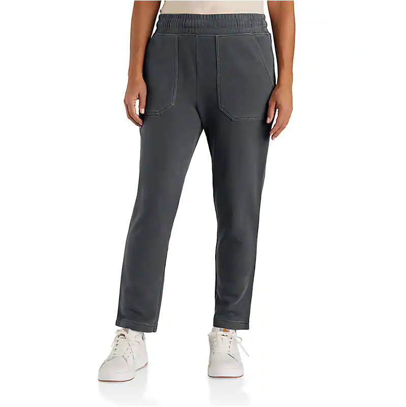 Carhartt Women's Re-Engineered Relaxed Fit Midweight French Terry Sweatpants 106196 - Comfortable Casual Pants for Work, Lounge & Outdoor Activities