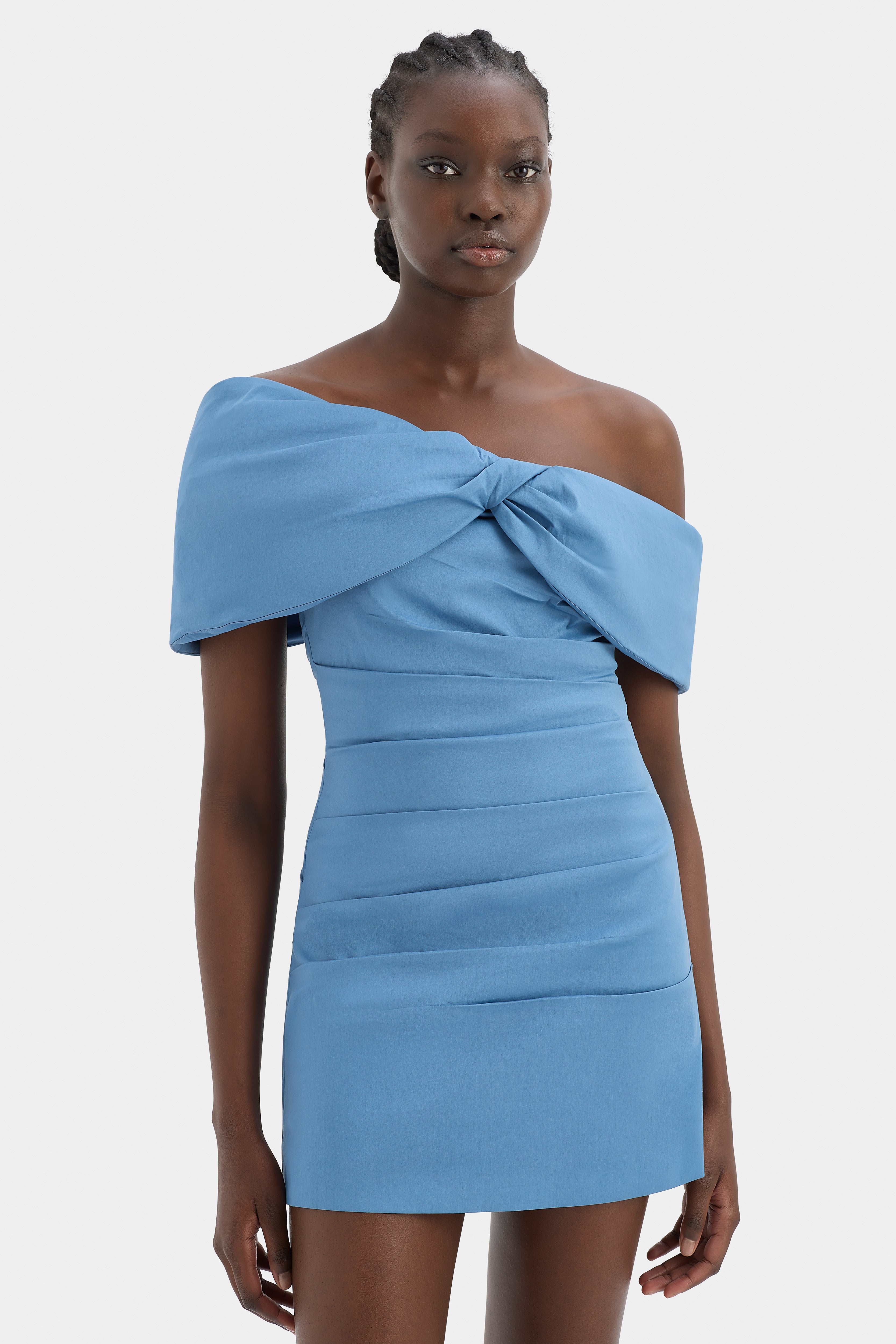 Jones Off Shoulder Mini Dress - Flirty Summer Party Dress for Women, Date Night & Beach Outfits | Sexy Sleeveless Bodycon Dress for Club & Vacation