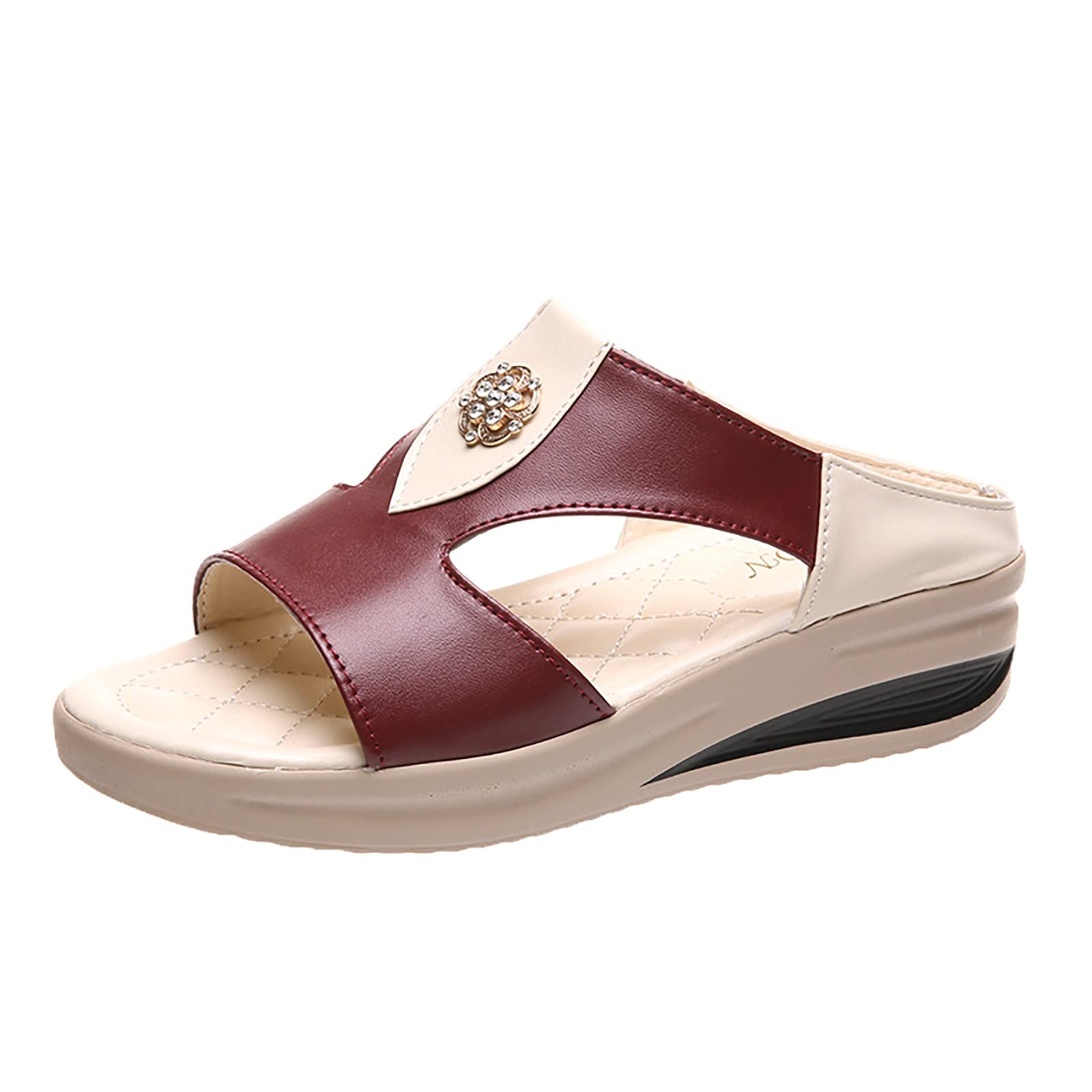 ayaso Women's Breathable Casual Mule Slippers - Lightweight Indoor/Outdoor House Shoes for Walking, Lounging & Errands
