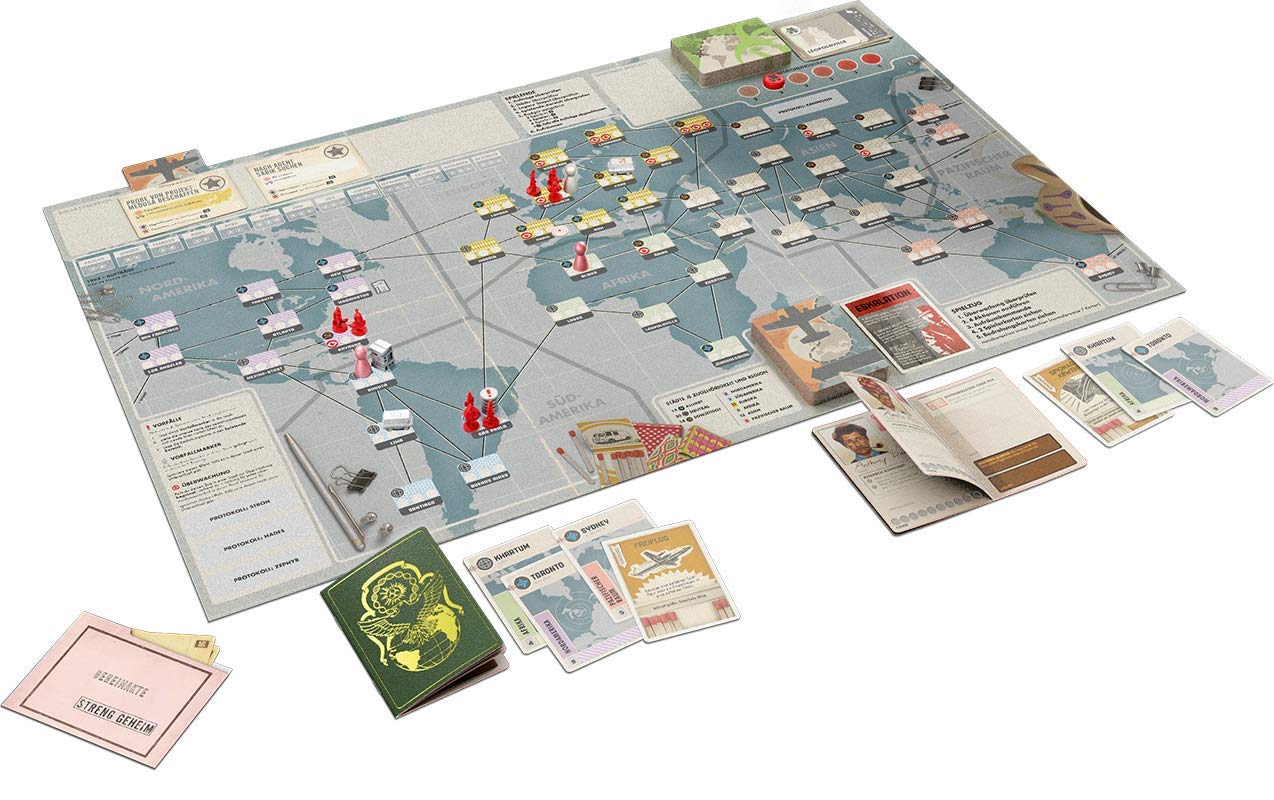 Z-Man Games ZMND0011 Strategy Board Game & Expansion - 2-4 Players, Ages 14+, 60+ Min Playtime | Perfect for Family Game Nights & Adult Strategy Game Enthusiasts