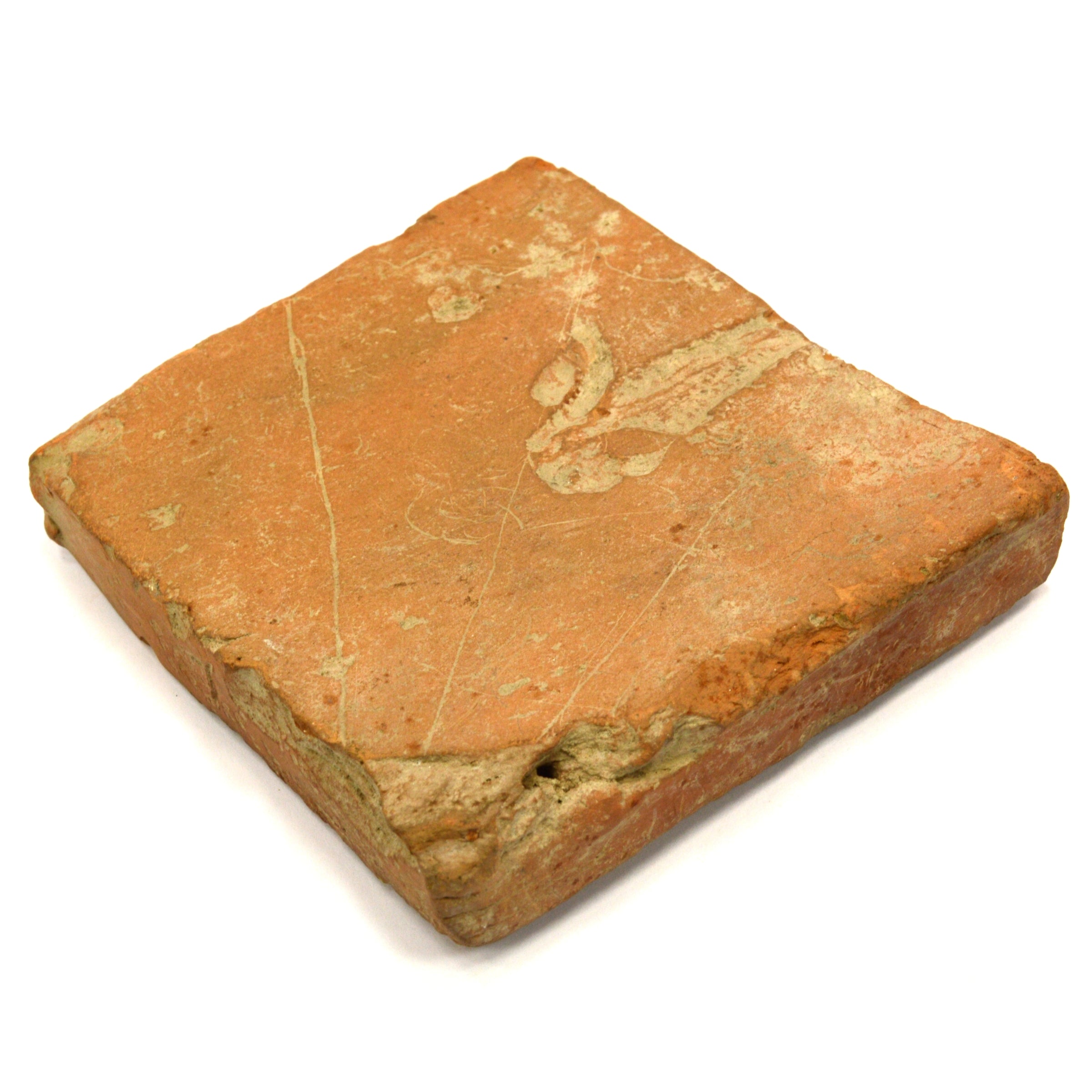 Ancient Primitive Story Tile - Hand Carved Old Pottery Plaque, Pre-Columbian & Near East Artifact - Perfect for Home Decor, Museum Display & Archaeology Enthusiasts