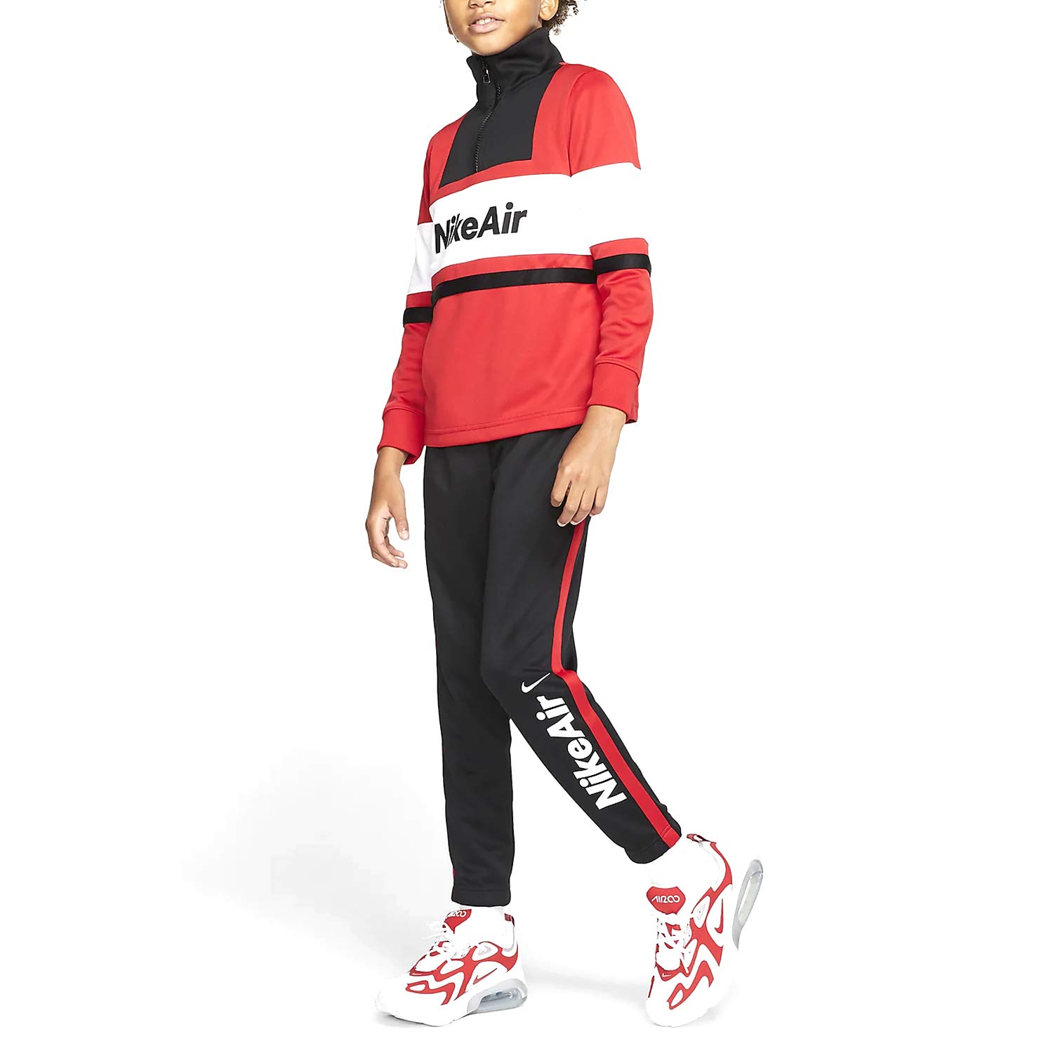 Nike Air Suit J Red Kids Jumpsuit - CJ7859-657 | Comfortable & Stylish Athletic Wear for Boys & Girls | Perfect for Sports, Playtime & Everyday Wear