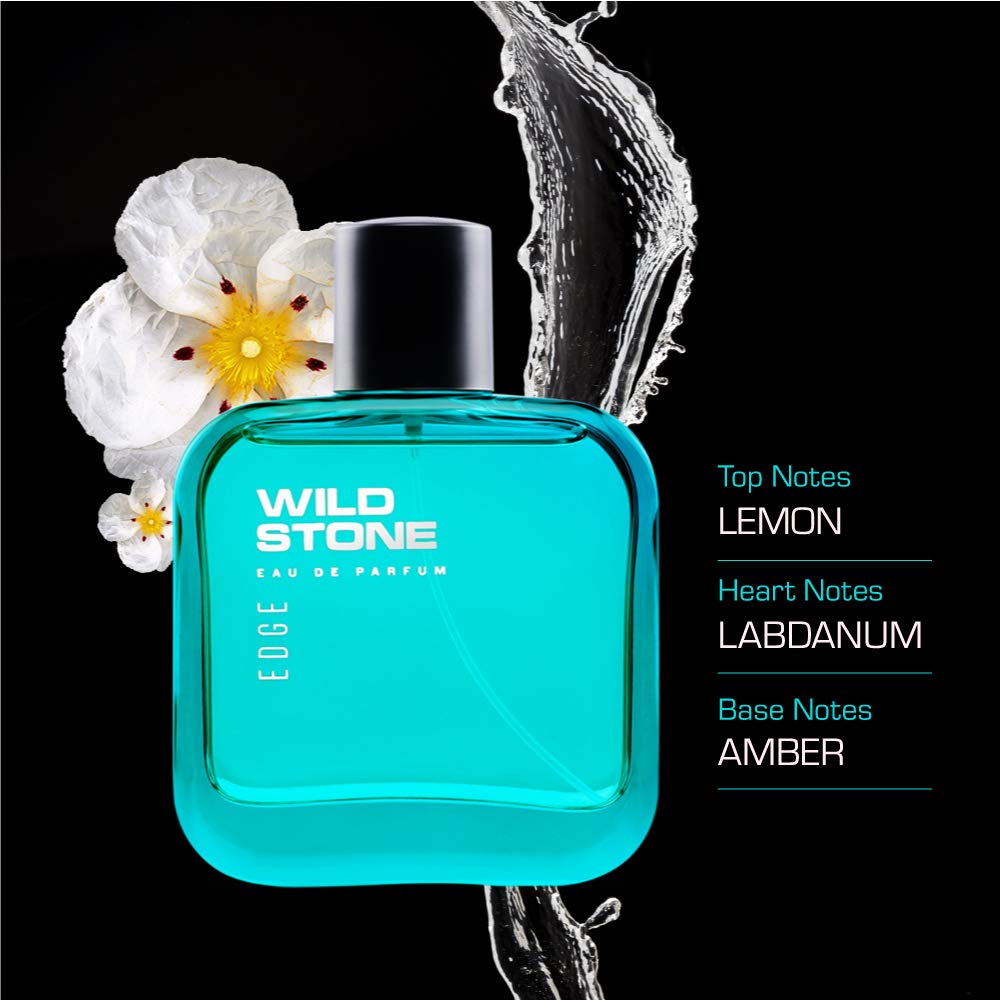 Wild Stone Edge Long Lasting Perfume for Men - 30ml Body Spray & Cologne | Fresh Masculine Fragrance for Daily Wear, Office & Date Night
