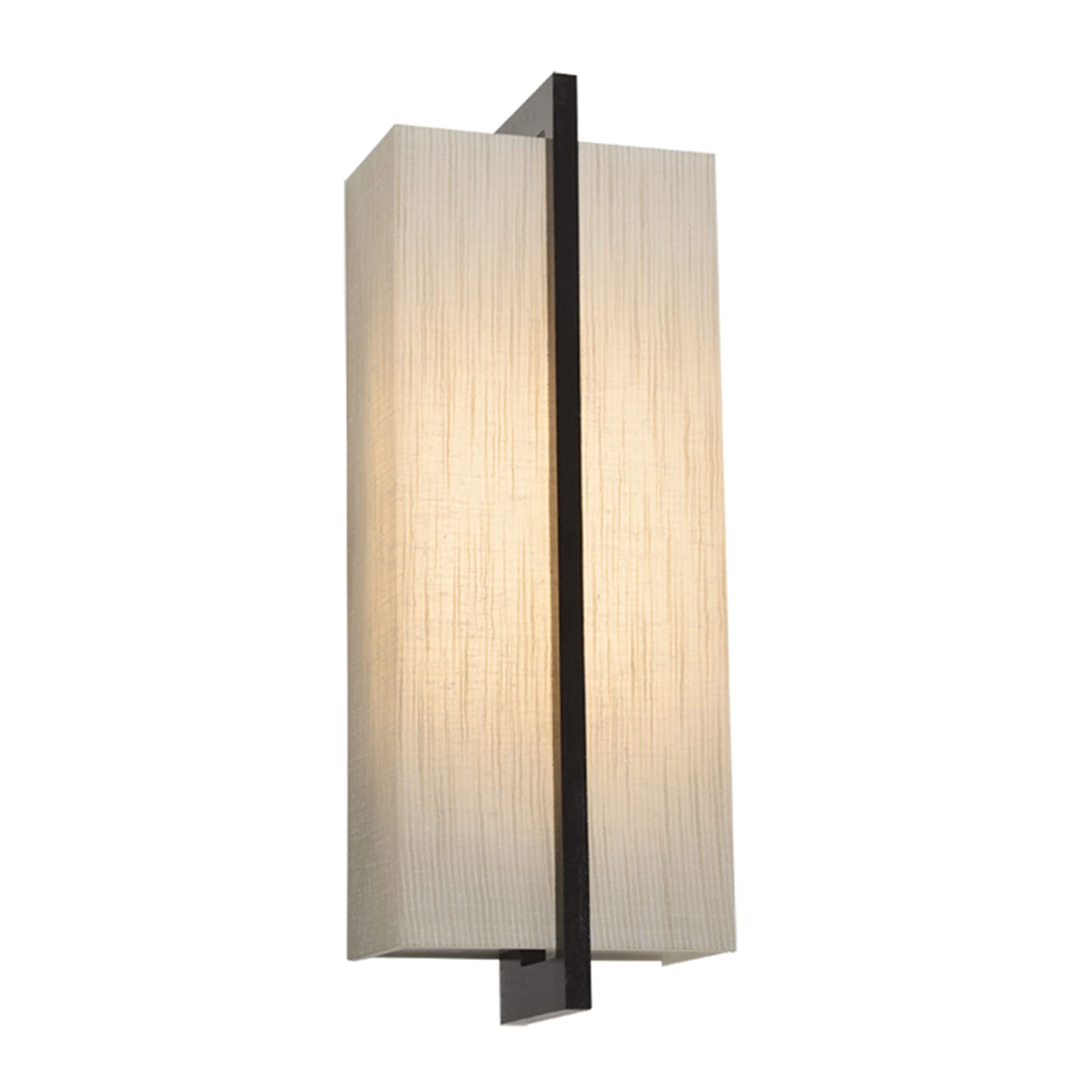 AFX Lighting APS051314LAJUDWG-JT Apex Wall Sconce - Weathered Grey Finish with Natural Jute Shade - Perfect for Bedroom, Living Room, and Hallway Lighting Decor
