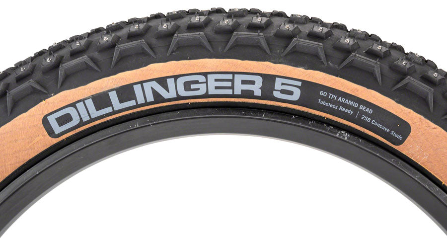 45NRTH Dillinger 5 Studded Winter Bike Tire 26x4.6
