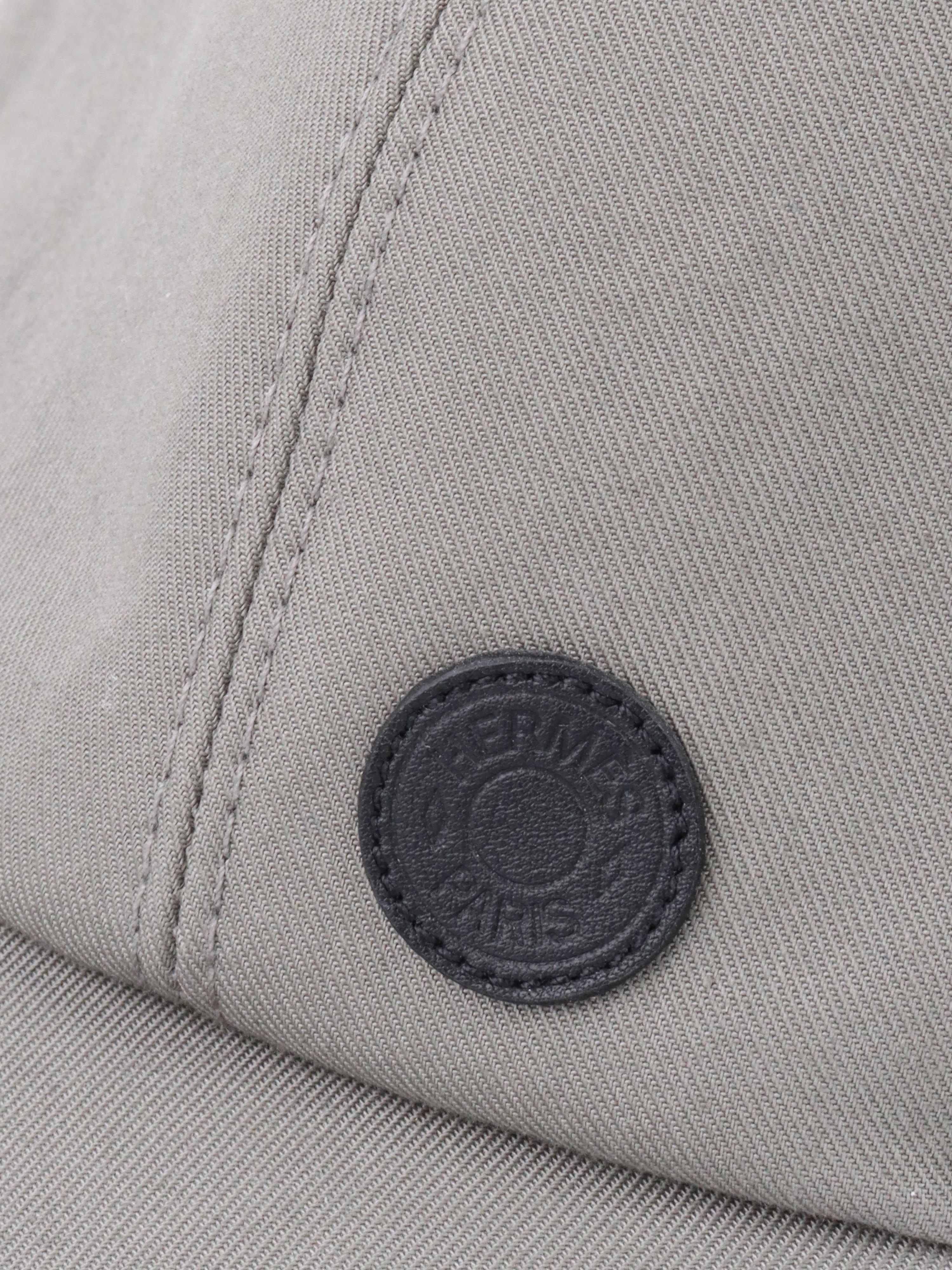 Hermes Grey Baseball Cap for Men - Stylish & Comfortable Adjustable Hat for Outdoor, Sports & Casual Wear