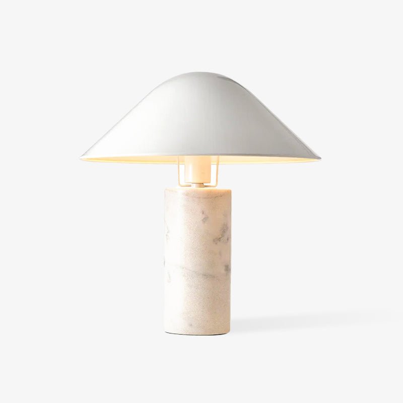Elegant Adelaide Marble Table Lamp - Modern Home & Office Decor - Perfect for Bedroom, Living Room, and Workspace Lighting