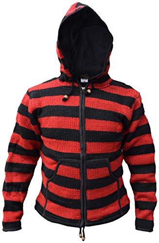 Red Black Stripy