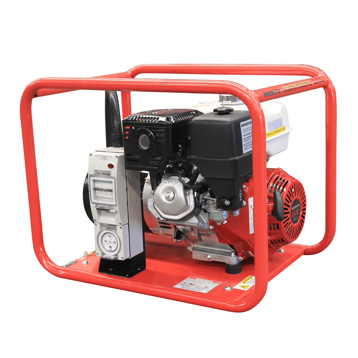 Honda Portable Petrol Generator 3500W - Single Phase AVR System for Home Backup Power & Outdoor Camping