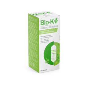 Bio K+ Daily Care Probiotic Supplement - 12.5 Billion CFU for Gut Health & Immune Support - Perfect for Daily Wellness Routine & Digestive Balance