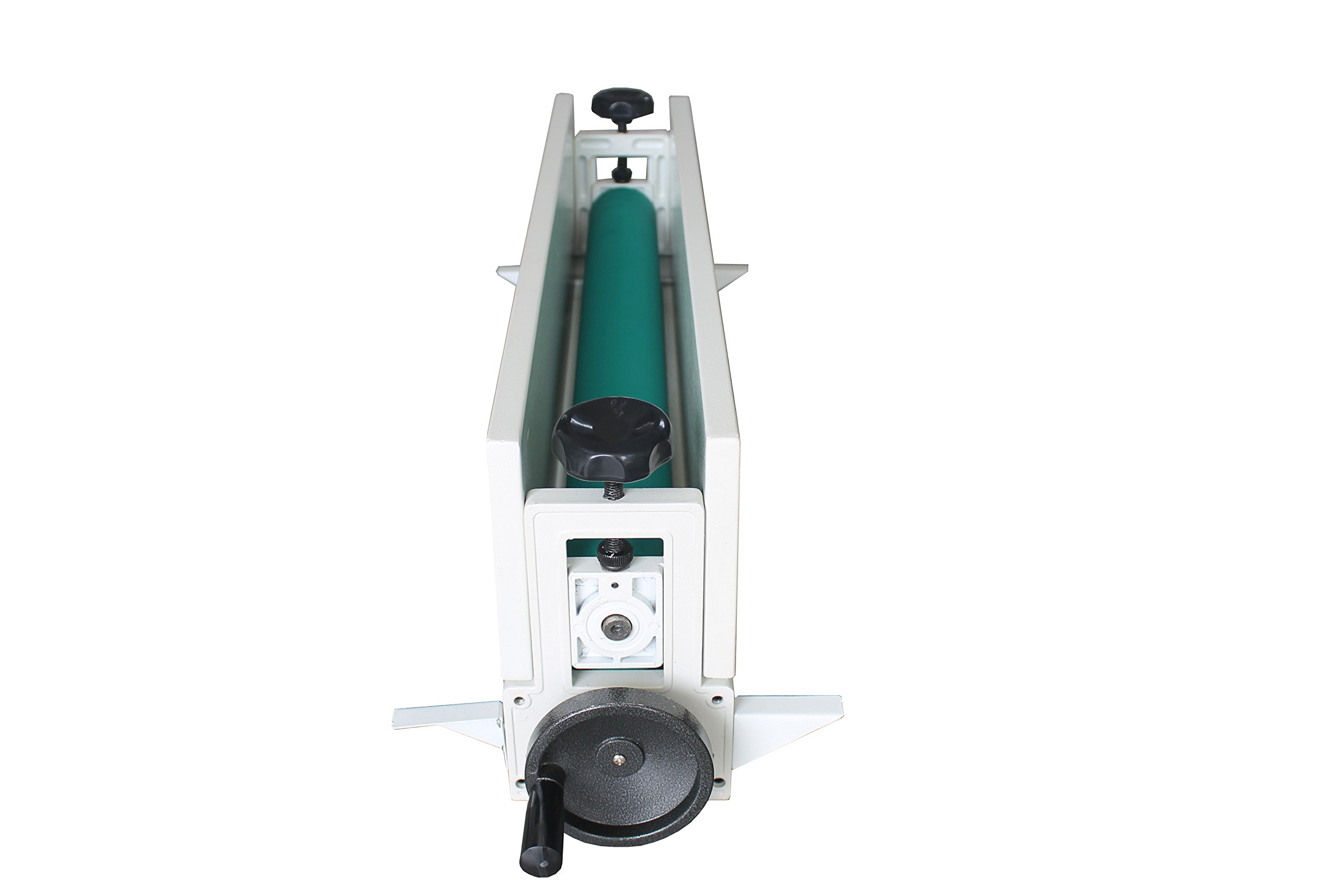 INTBUYING Manual Cold Laminator Machine - 29.5 Inch Width, 0.4In Thickness, Foldable Design with Crank Handle for Office, School, Home & Commercial Use - Perfect for Document Protection, Photo Preservation & Craft Projects