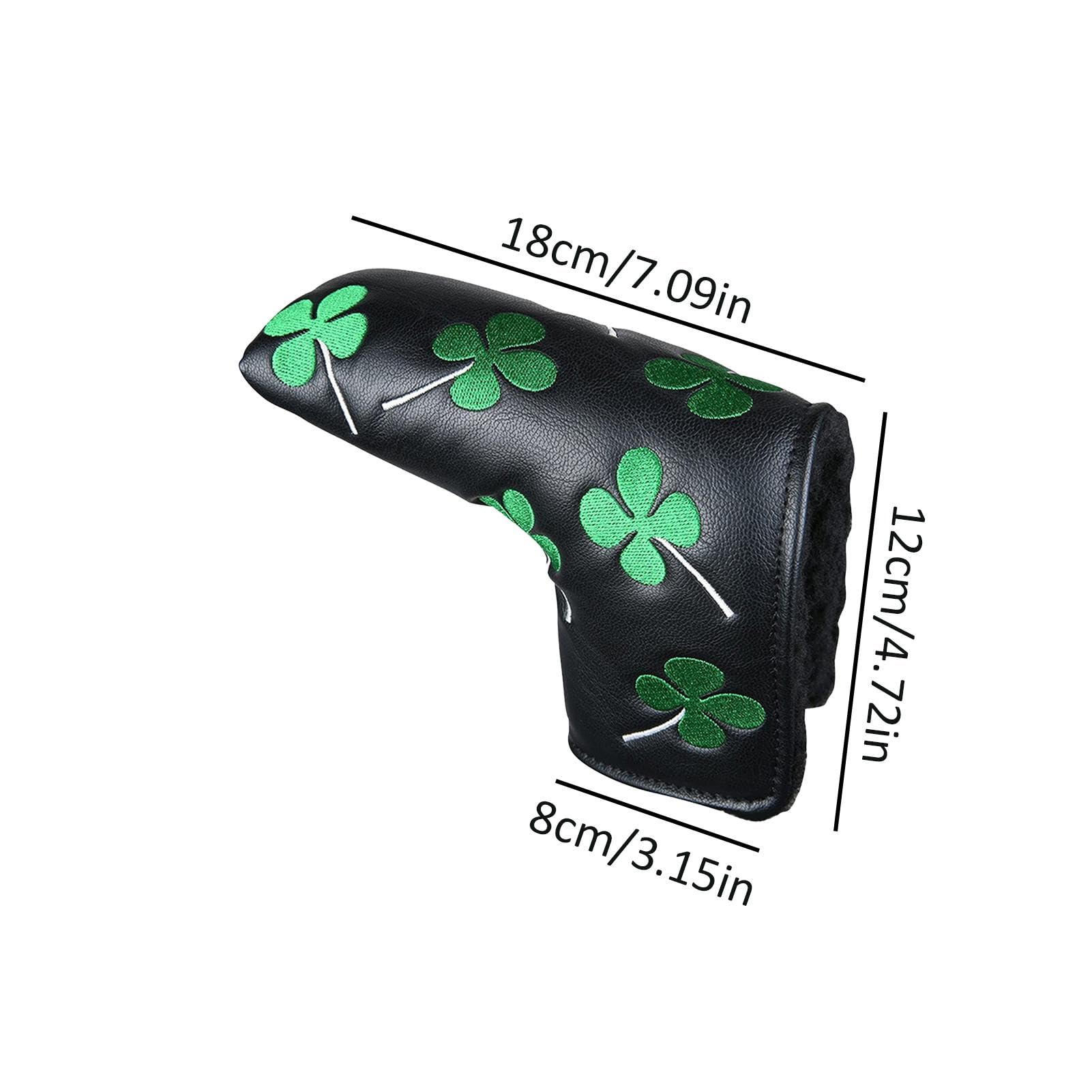Premium PU Leather Golf Putter Cover - Durable Driver Headcover for Men & Women | Golf Club Head Protector | Perfect for Course Play & Club Storage