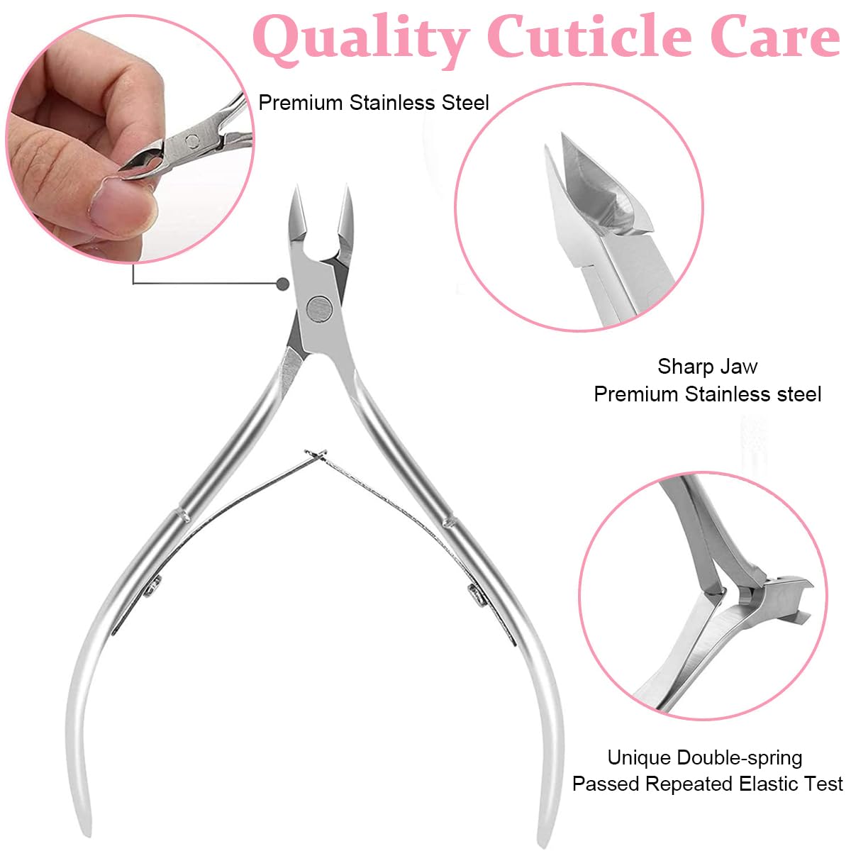 MAYCREATE® Professional Nail Manicure Kit - 12-Piece Nail Care Tools Set with Nail Clippers, Cuticle Pusher, Nail Polish Remover Scraper, Nail Files, Buffer Block & Brush for Home & Salon Use | Perfect for DIY Manicures, Pedicures & Nail Art